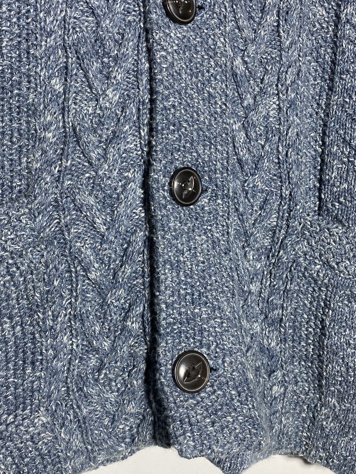 Vintage Ralph Lauren Denim & Supply Cable Knit Men’s Cardigan Size US S / EU 44-46 / 1 - 10 Thumbnail