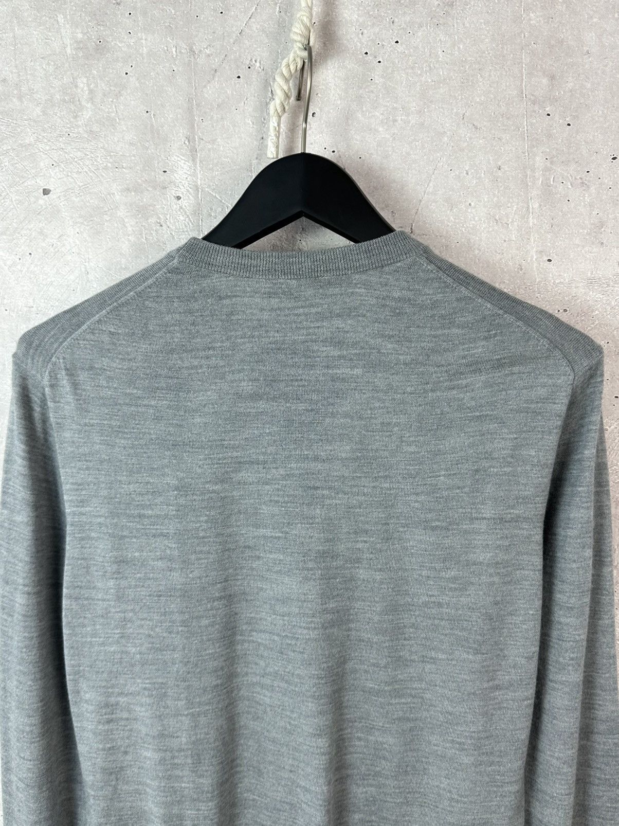Filippa K Filippa K Grey Wool Knit Long Sleeve Men’s Sweater Size US XL / EU 56 / 4 - 8 Thumbnail