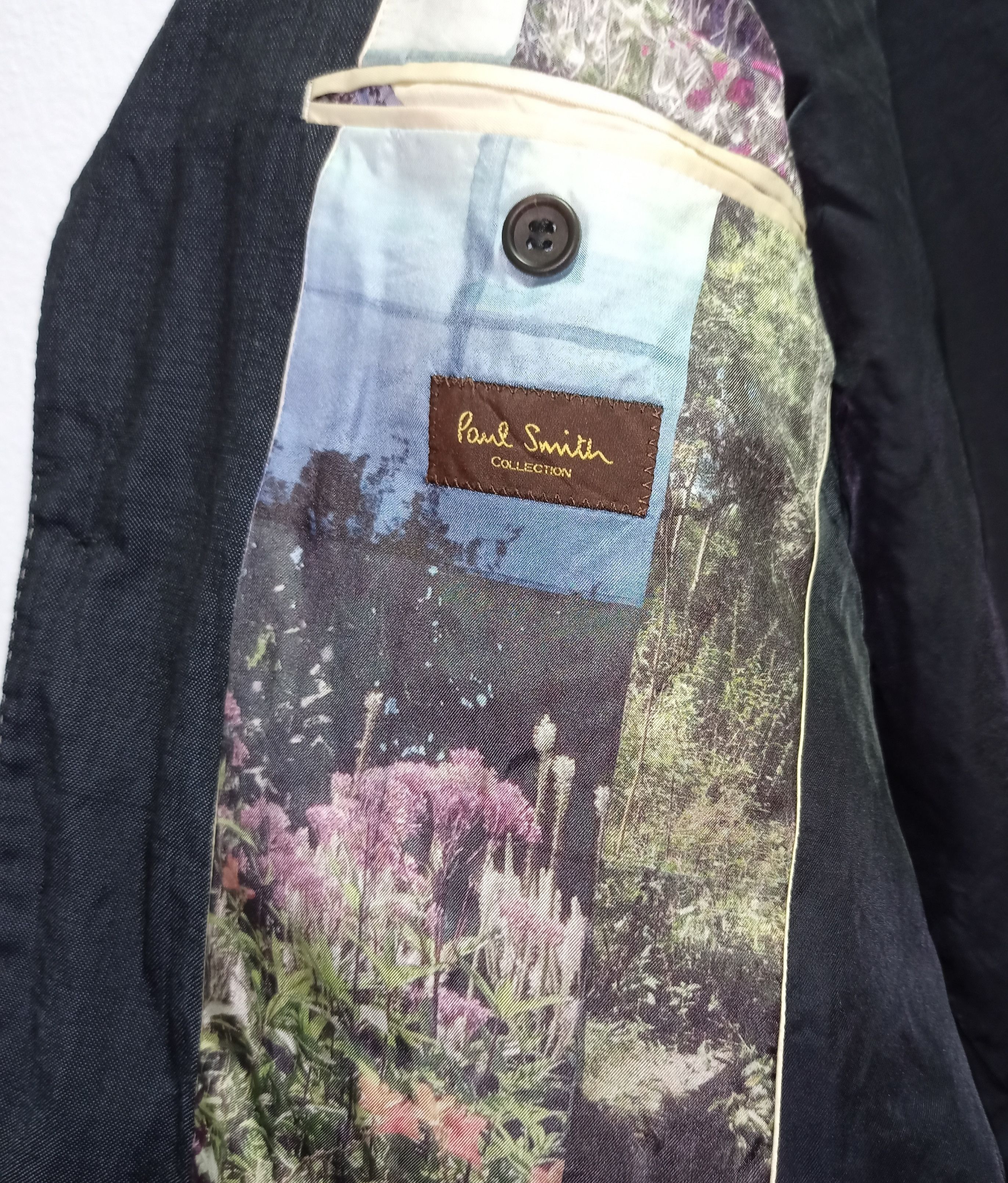 Paul Smith Vintage Paul Smith Drago 120s Art Blazer Size S / US 4 / IT 40 - 20 Thumbnail