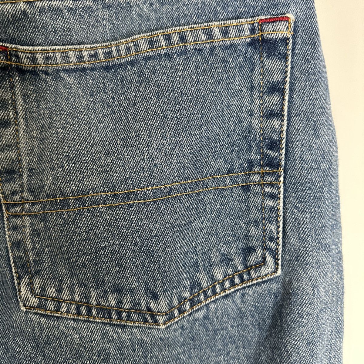 Polo Ralph Lauren × Vintage Polo Ralph Lauren VTG 33x30Baggy Leg 90s Y2K Banner Flag Size US 33 - 8 Thumbnail