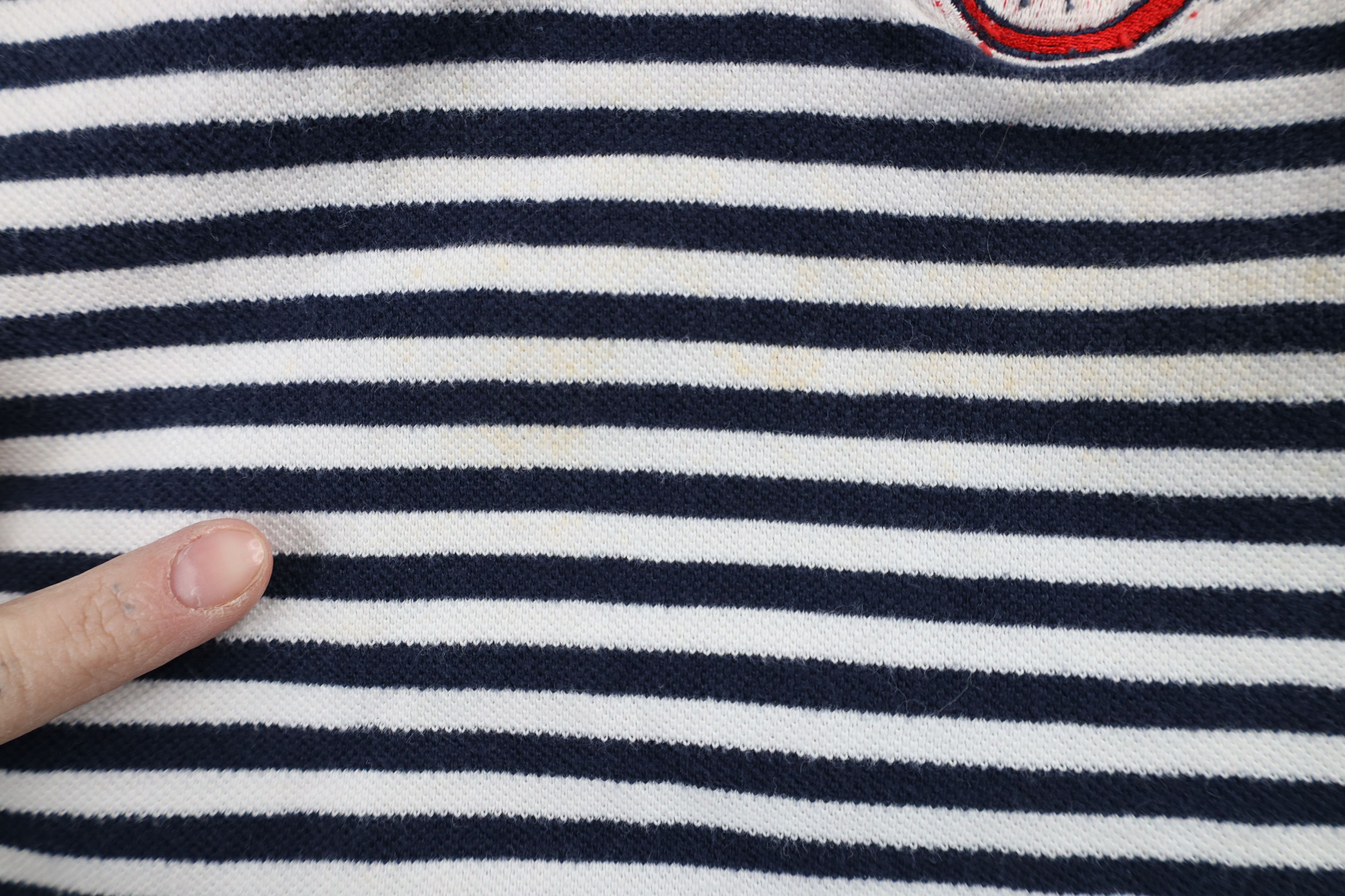 Vintage Vintage 90s Wahoo Cleveland Indians Baseball Polo Striped Size US M / EU 48-50 / 2 - 5 Thumbnail