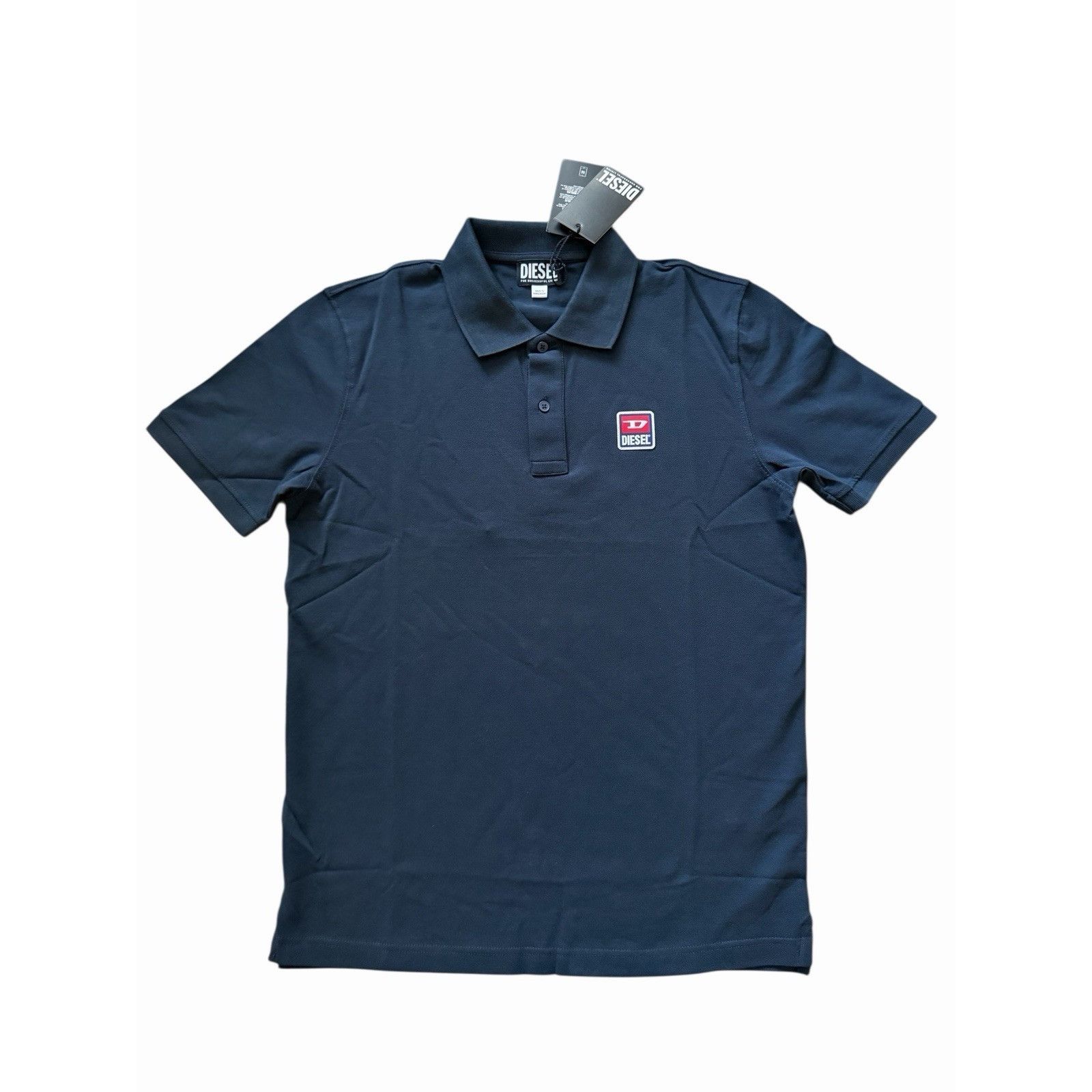 Diesel Diesel T-Smith Mens Polo Shirt $110 Blue Size L Size US L / EU 52-54 / 3 - 1 Thumbnail