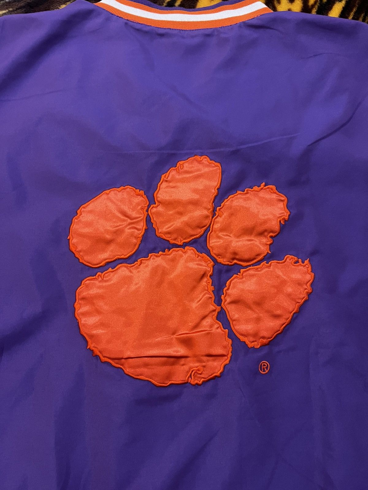 Vintage Y2K CLEMSON Tigers Windbreaker Long-Sleeve Size US XL / EU 56 / 4 - 6 Thumbnail