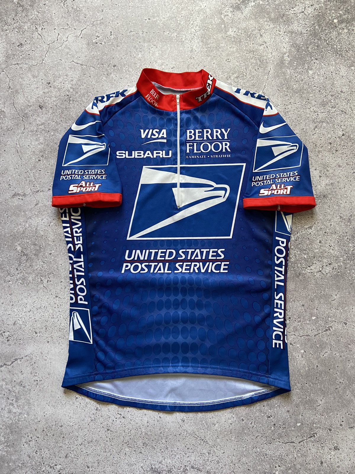 Nike Vintage Nike USPS Postal Service Trek Cycling Jersey fit M/L Size US L / EU 52-54 / 3 - 1 Thumbnail