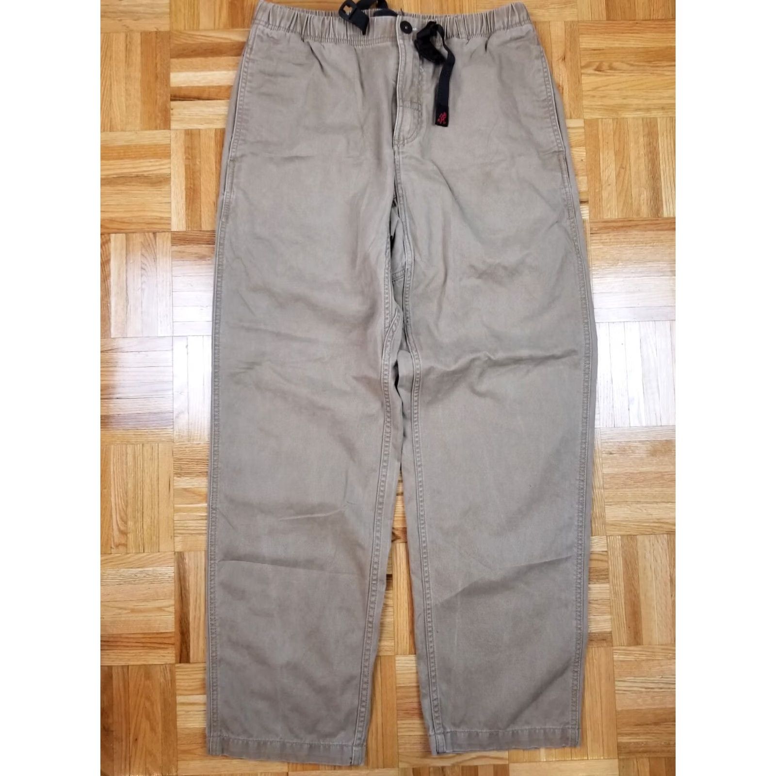 Gramicci VINTAGE Gramicci Beige Cotton Climbing Belted Pants SZ 32 Mens Size US 32 / EU 48 - 2 Thumbnail