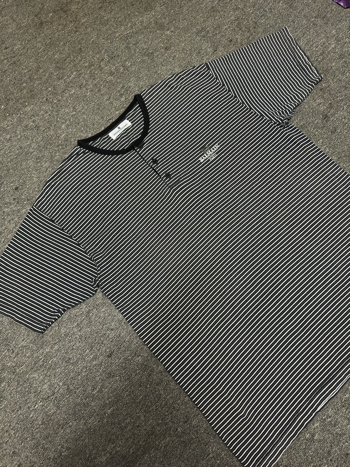 Pierre Balmain Pierre Balmain Striped Hanley Tee Size US L / EU 52-54 / 3 - 8 Thumbnail