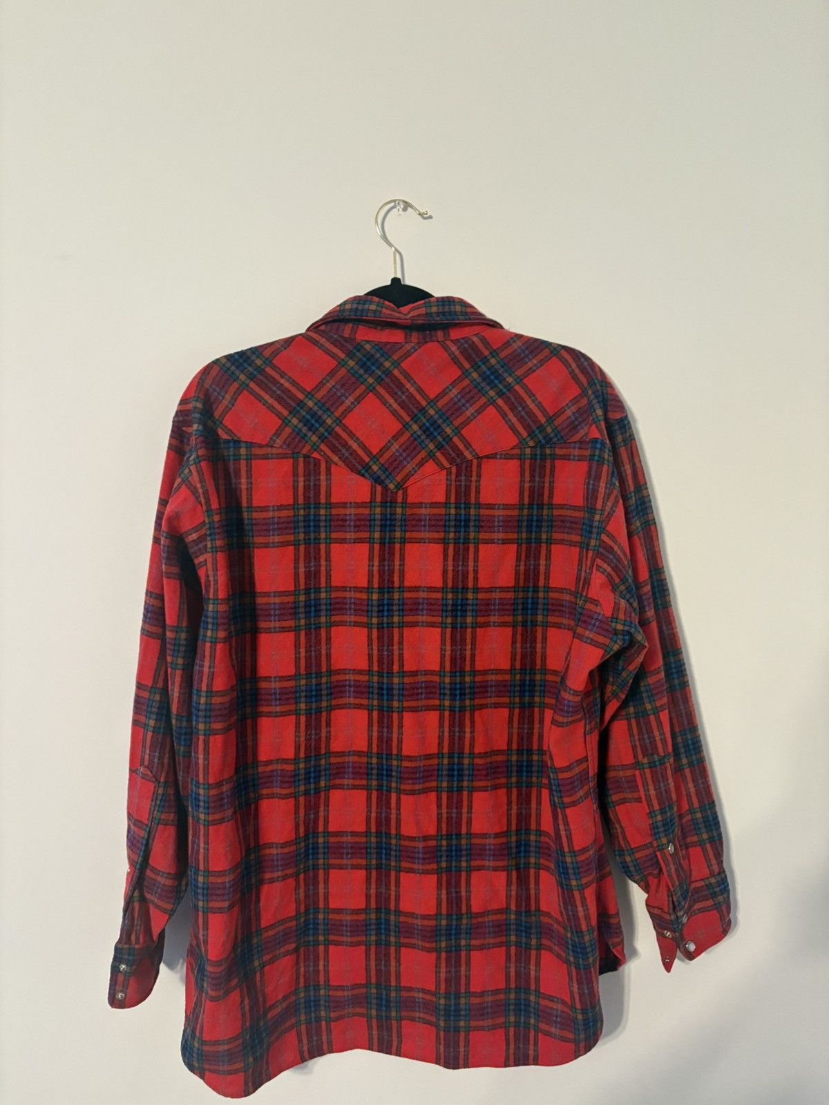 Pendleton × Vintage 1960s Pendleton pearl snap button-up 100% wool made in USA Size US XL / EU 56 / 4 - 7 Thumbnail