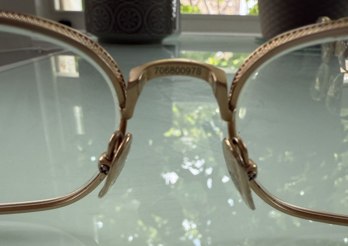 Chrome Hearts GITENHED - 22k Chrome Hearts optical glasses Size ONE SIZE - 7 Thumbnail