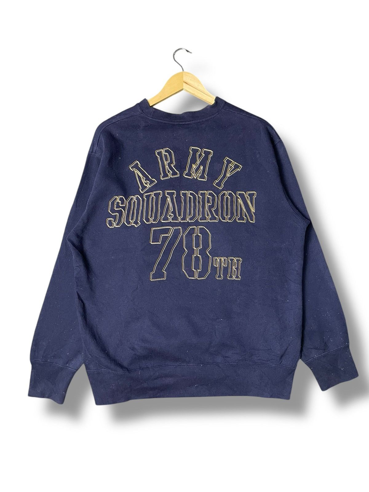 Japanese Brand × Vintage Army AirForce Men’s Sweatshirt (67) Size US L / EU 52-54 / 3 - 7 Thumbnail