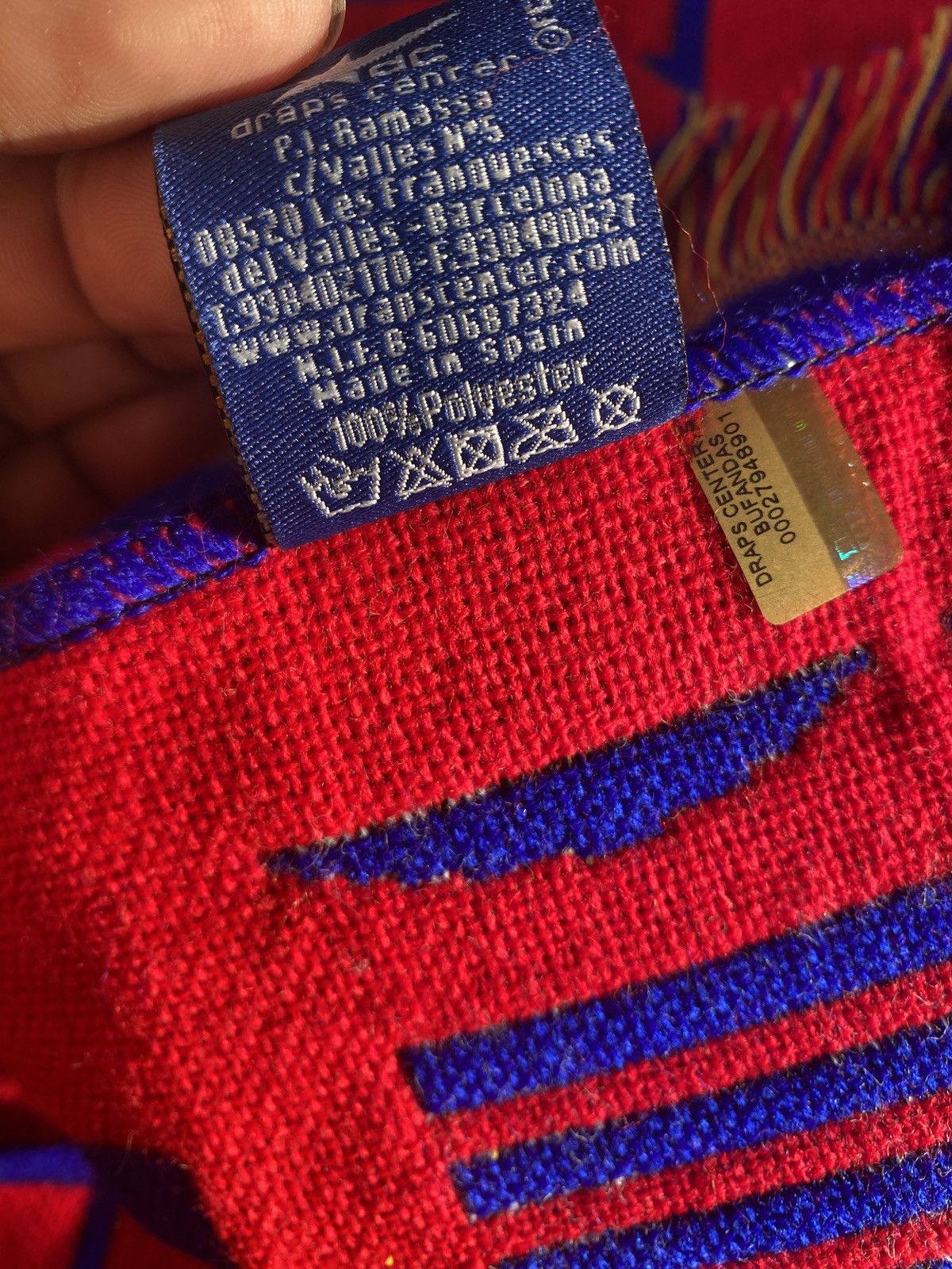 Other 90s F.C Barcelona mafla combo 2 items Size ONE SIZE - 4 Thumbnail