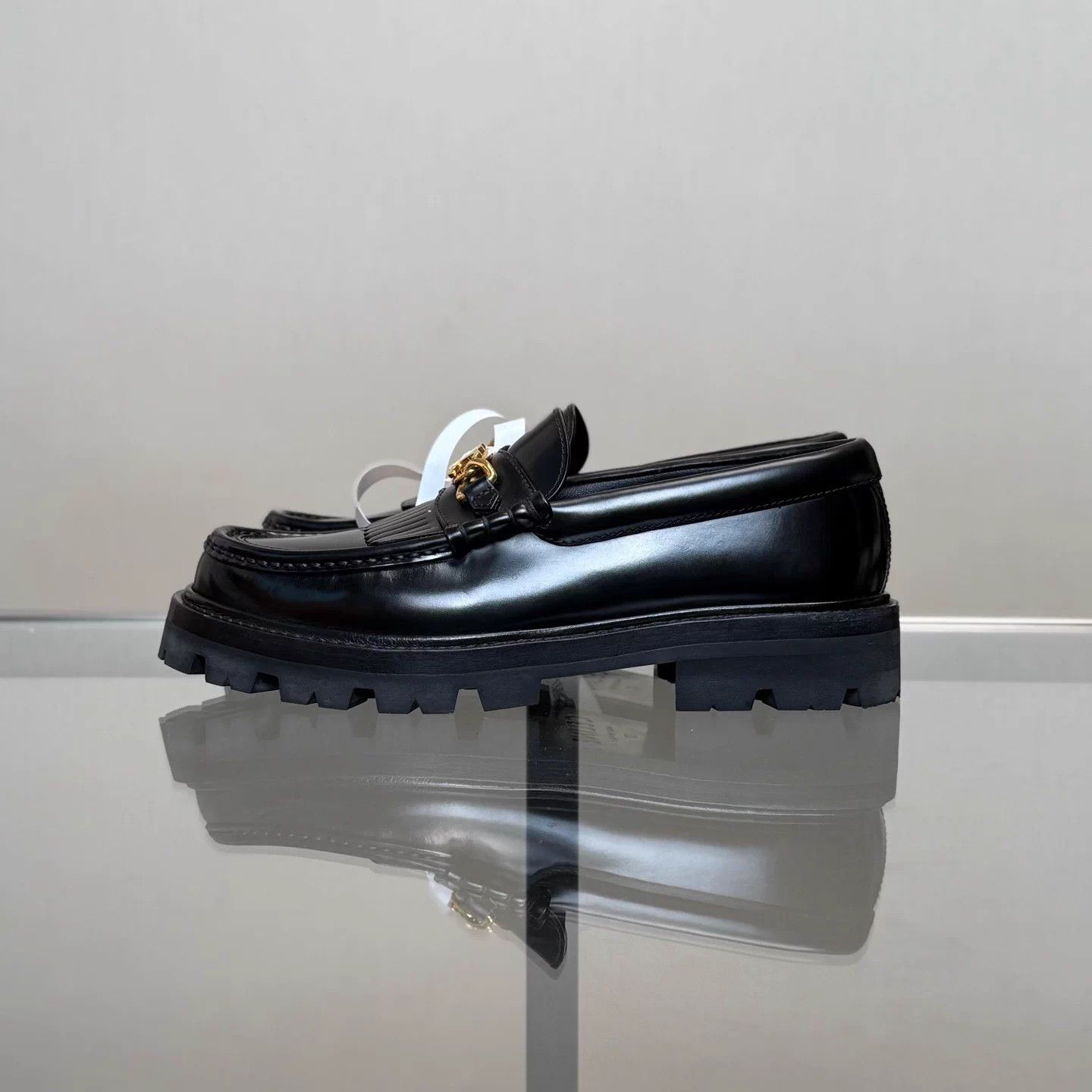 Celine Celine Margaret Triomphe Tassel Chain Loafer 37 Size US 6 / IT 36 - 5 Thumbnail