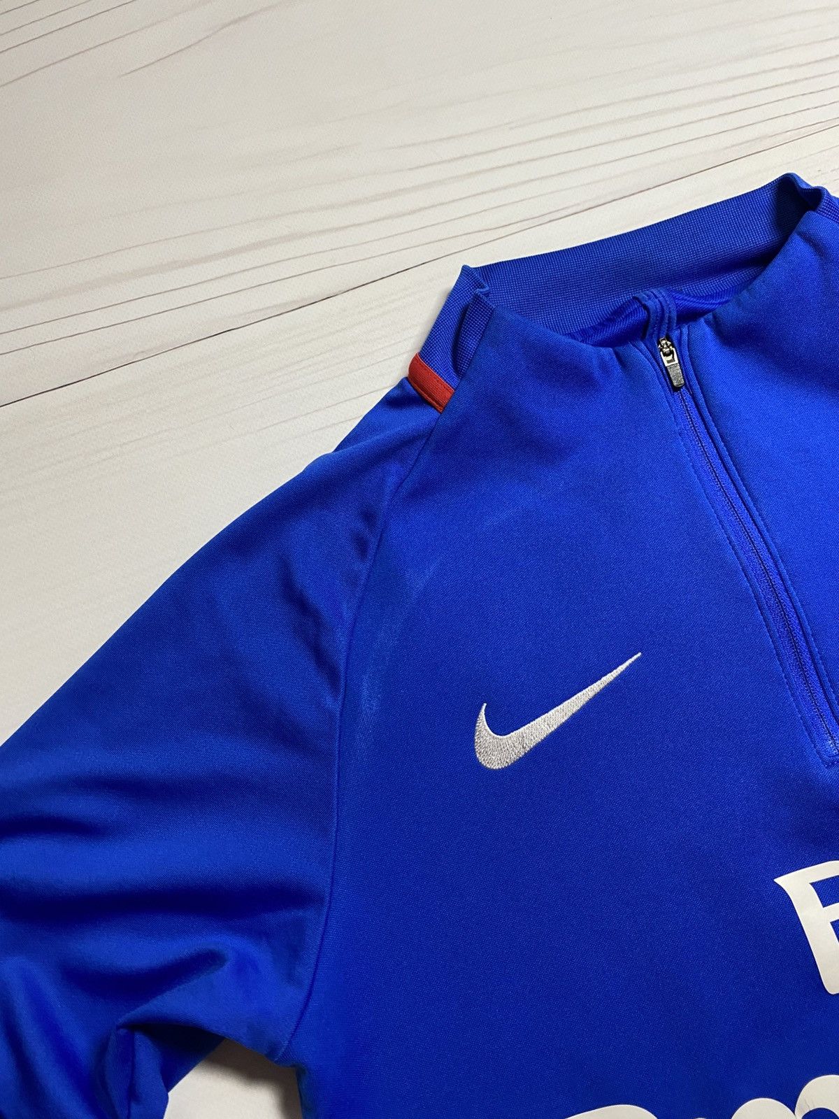 Nike Nike PSG Paris Saint-Germain 2018 1/4 zip training jersey Size US S / EU 44-46 / 1 - 11 Thumbnail
