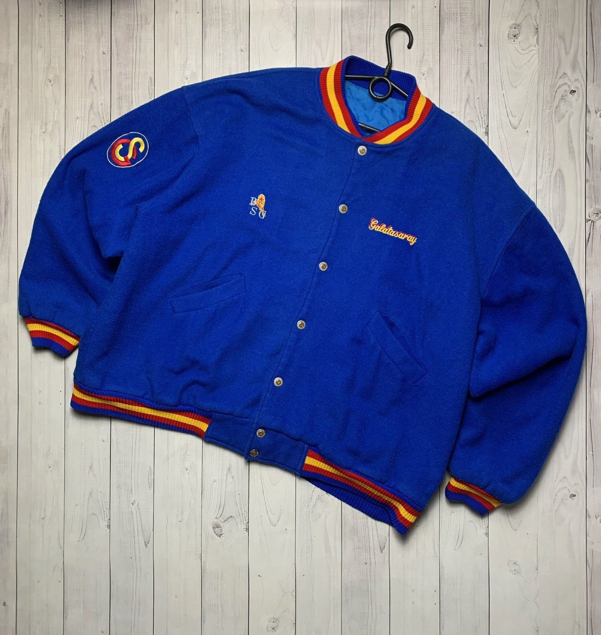 Vintage Vintage Soccer Bomber Galatasaray blue retro size L Size US L / EU 52-54 / 3 - 1 Thumbnail