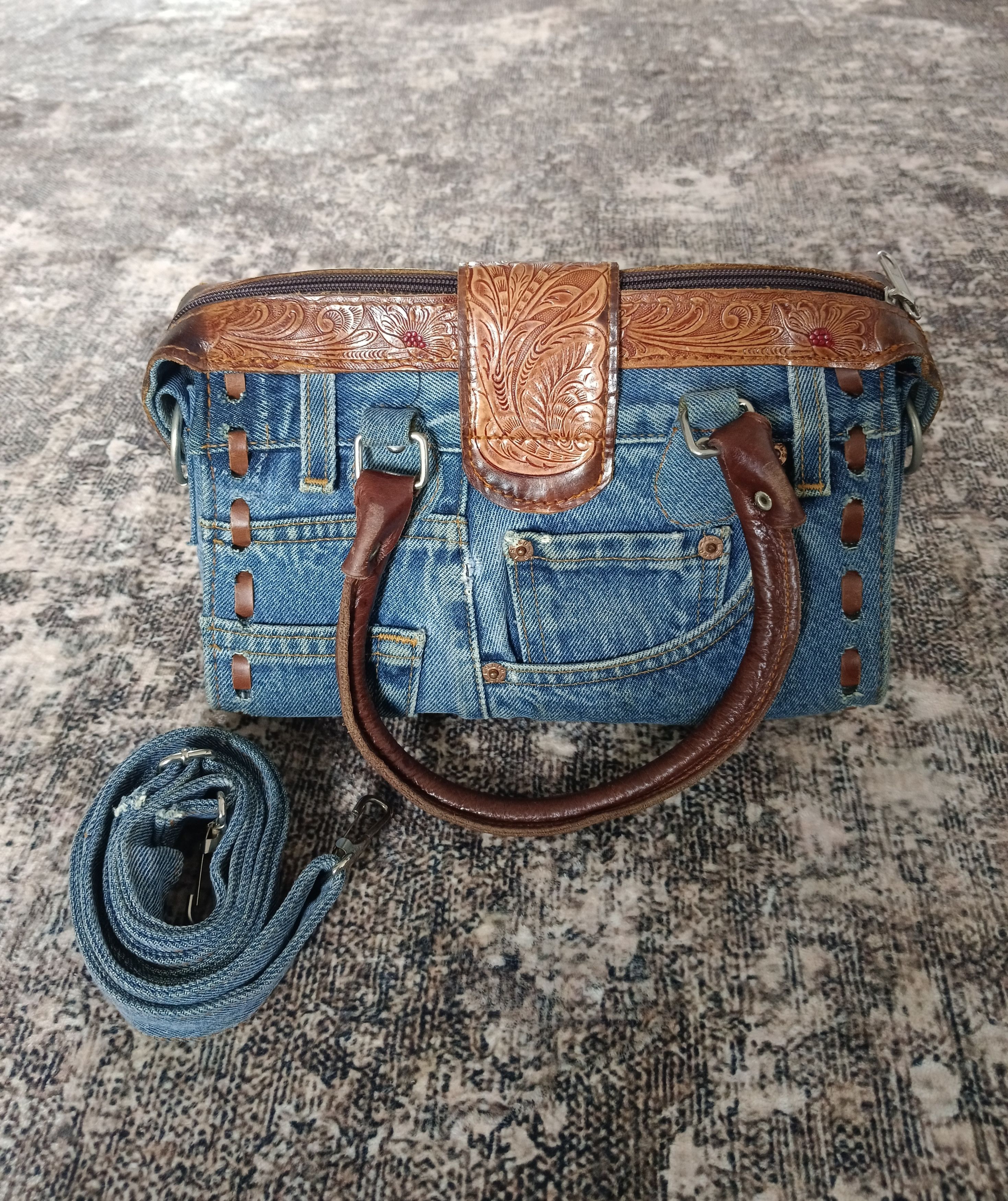 Levi's Made & Crafted Vintage Levis Handmade Denim 2ways Size ONE SIZE - 3 Thumbnail