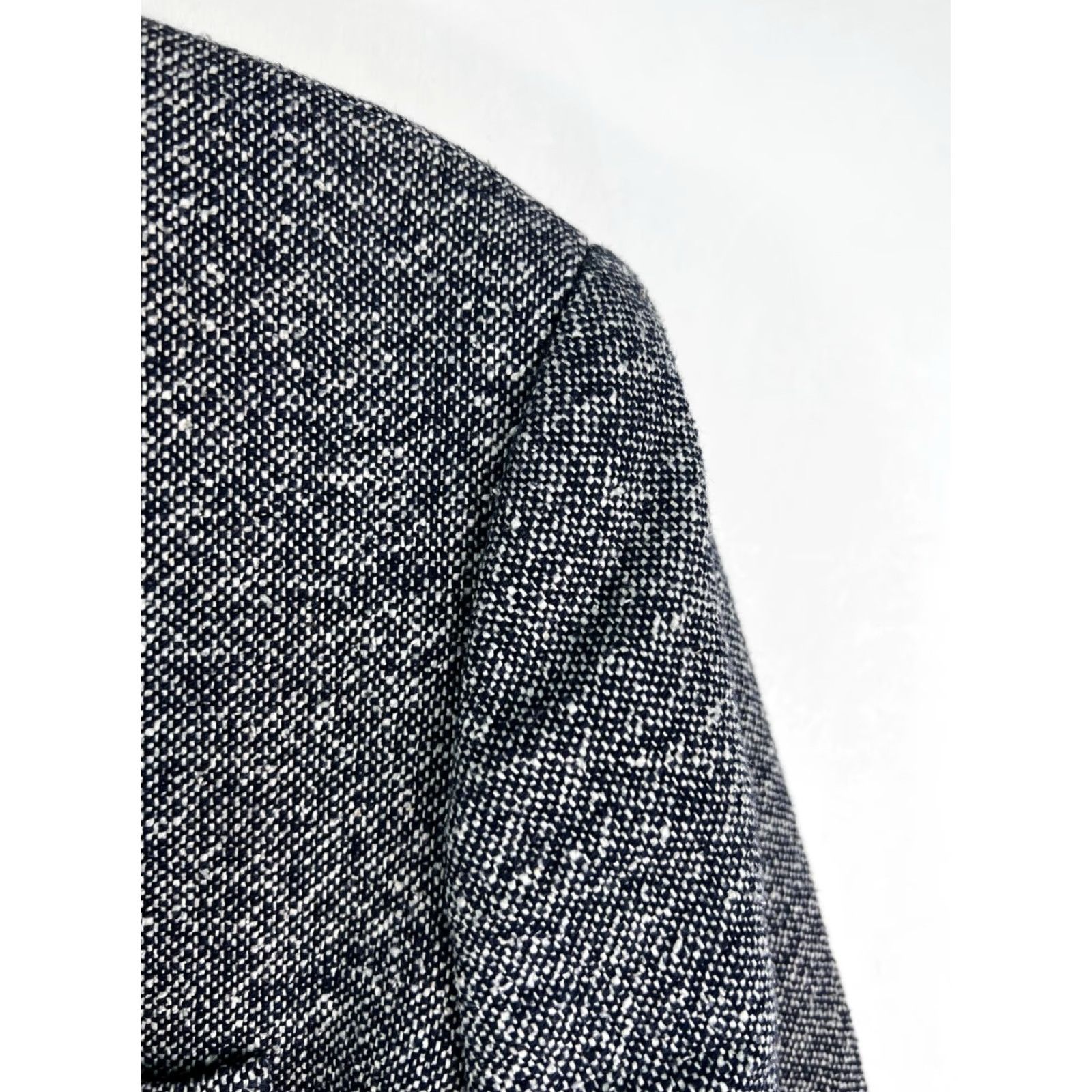 Talbots Talbots Gray One-Button Knotch Point Blazer Dress Jacket 12 Womens Suit Jacket Blazer 12 Gray Size XL / US 12-14 / IT 48-50 - 2 Thumbnail