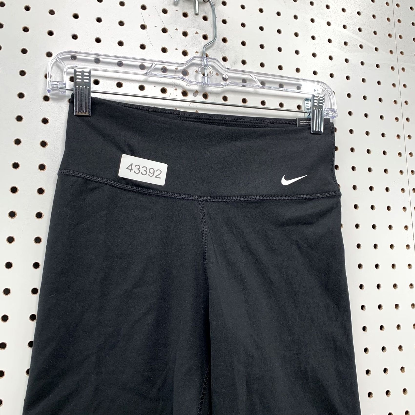 Nike Nike THE ONE Dri-FIT Biker Shorts Black Womens Medium Compression Size 32" / US 10 / IT 46 - 2 Thumbnail