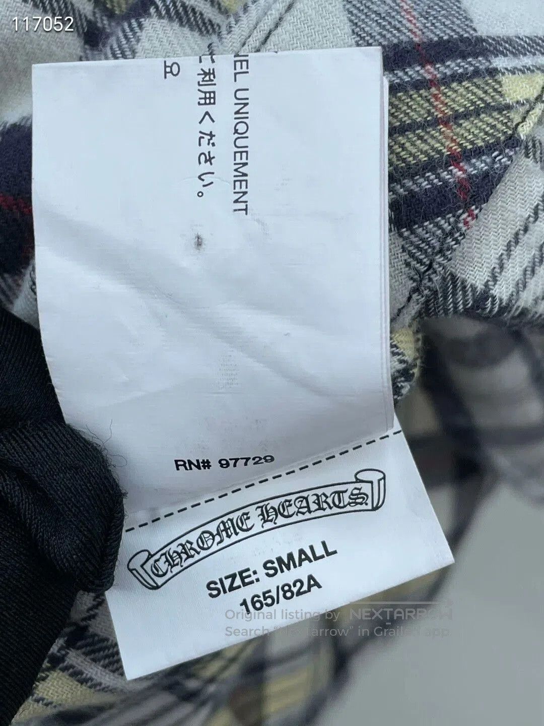 Chrome Hearts Chrome Hearts Cropped Checkered Shirt. Size M / US 6-8 / IT 42-44 - 8 Thumbnail