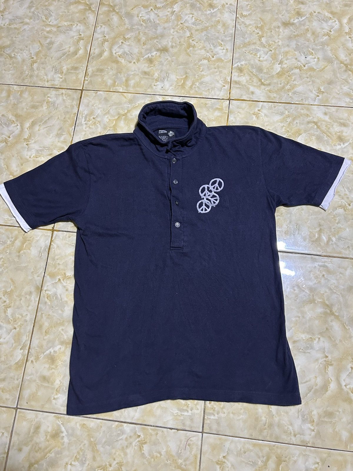 Designer × Japanese Brand × PPFM 💥 PPFM YELLOW RIOT POLO Size US M / EU 48-50 / 2 - 2 Thumbnail