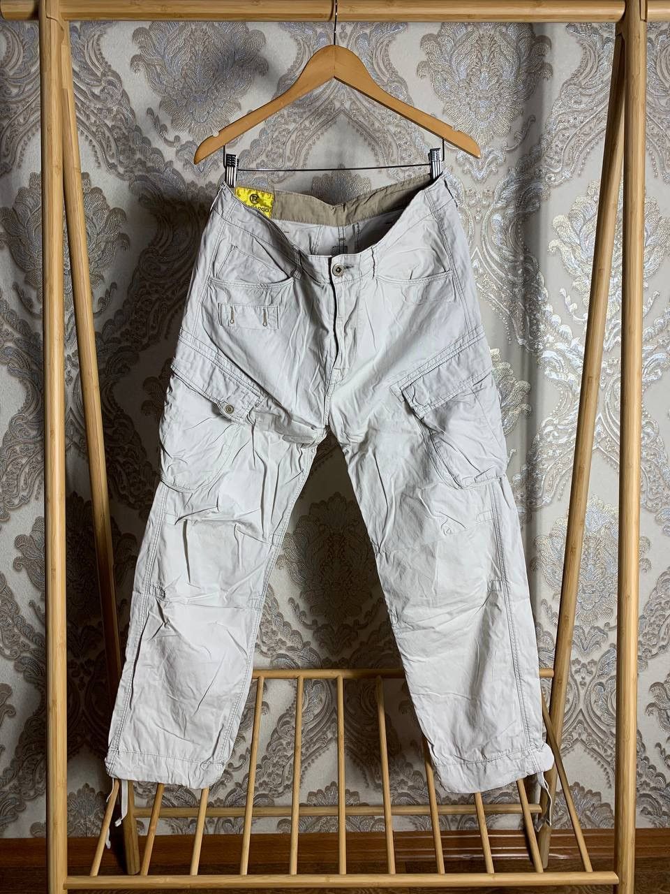 G-Star × Vintage VERY RARE G-STAR RAW CARGO PANTS JAPAN STYLE GORPCORE Y2K Size US 30 / EU 46 - 1 Thumbnail