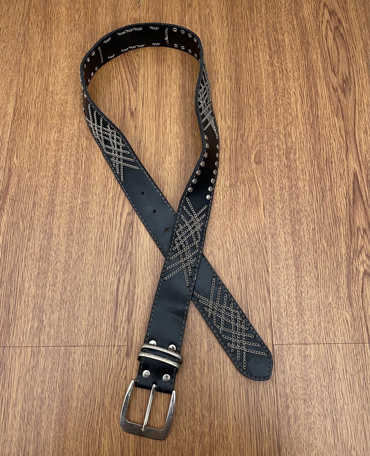 If Six Was Nine Black chain belt Size ONE SIZE - 1 Thumbnail