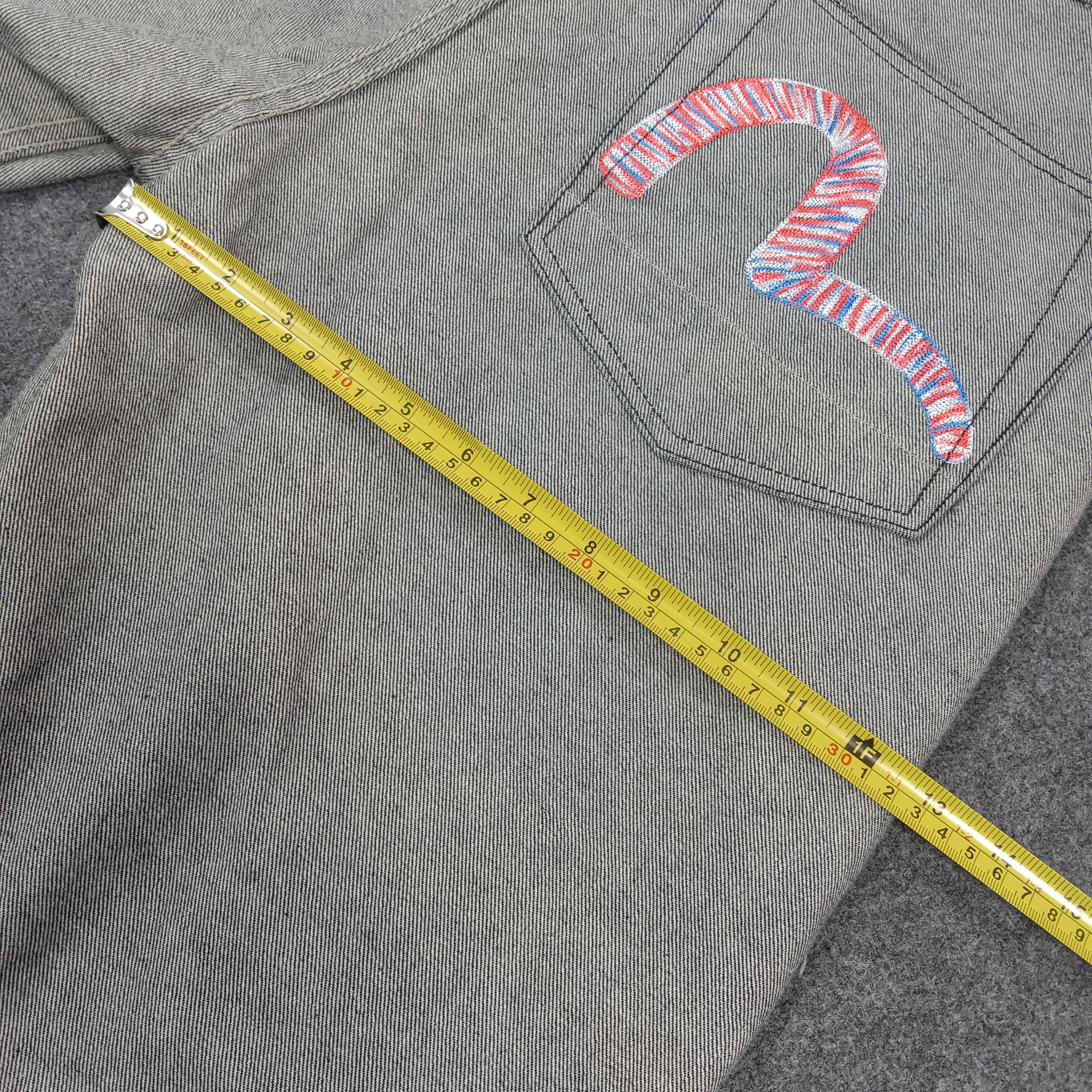 Evisu Evisu Paris Selvedge Reversible Daicock Denim Jeans C280N11 Size US 35 - 18 Thumbnail