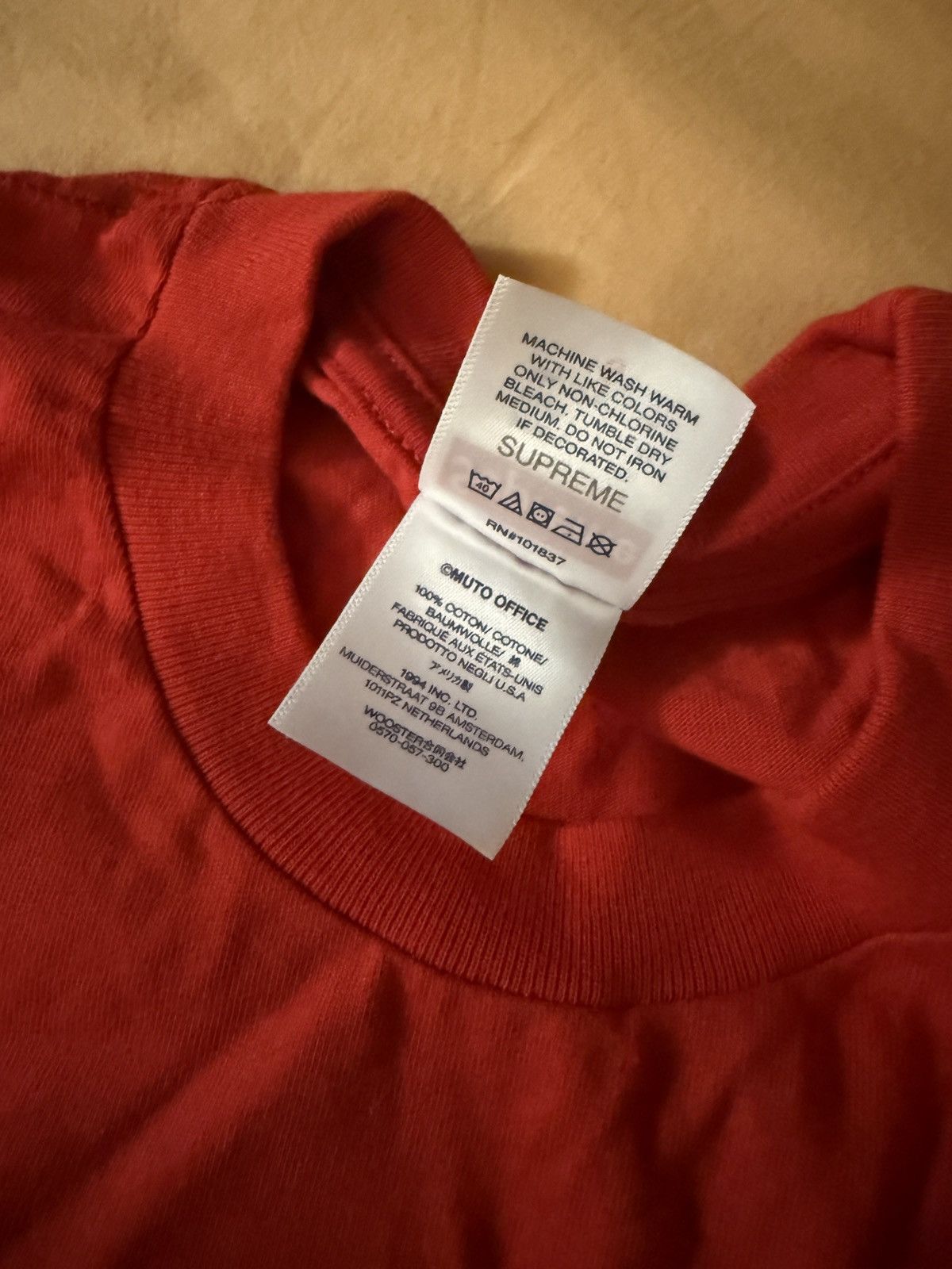 Supreme Supreme T-shirt Size US S / EU 44-46 / 1 - 4 Thumbnail