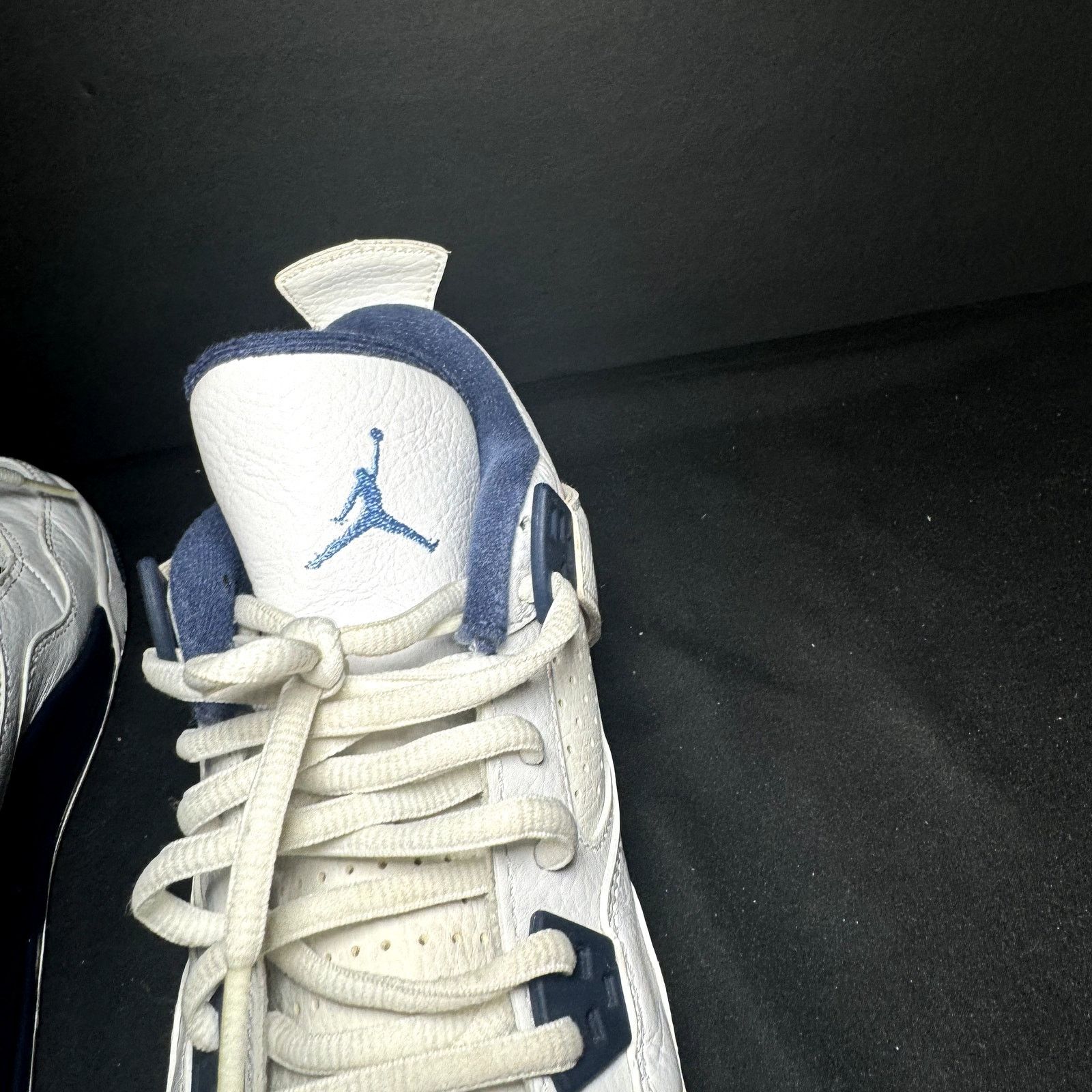 Jordan Brand × Nike Air Jordan 4 Retro LS GS Columbia Men's Shoes - Size 6.5 Size US 6.5 / EU 39-40 - 5 Thumbnail