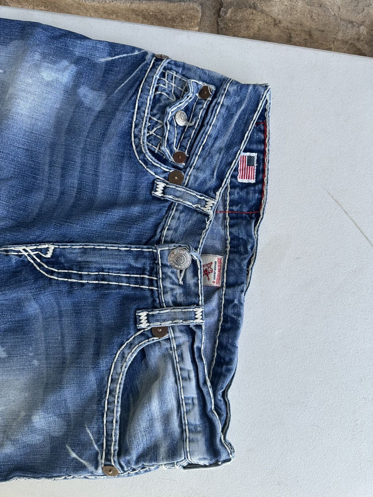 True Religion True Religion Ricky Super T jeans Size US 33 - 16 Thumbnail