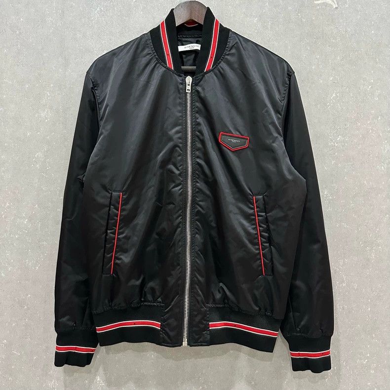 Givenchy Givenchy Black Bomber Jacket Size 50 - dmc Size US L / EU 52-54 / 3 - 1 Thumbnail