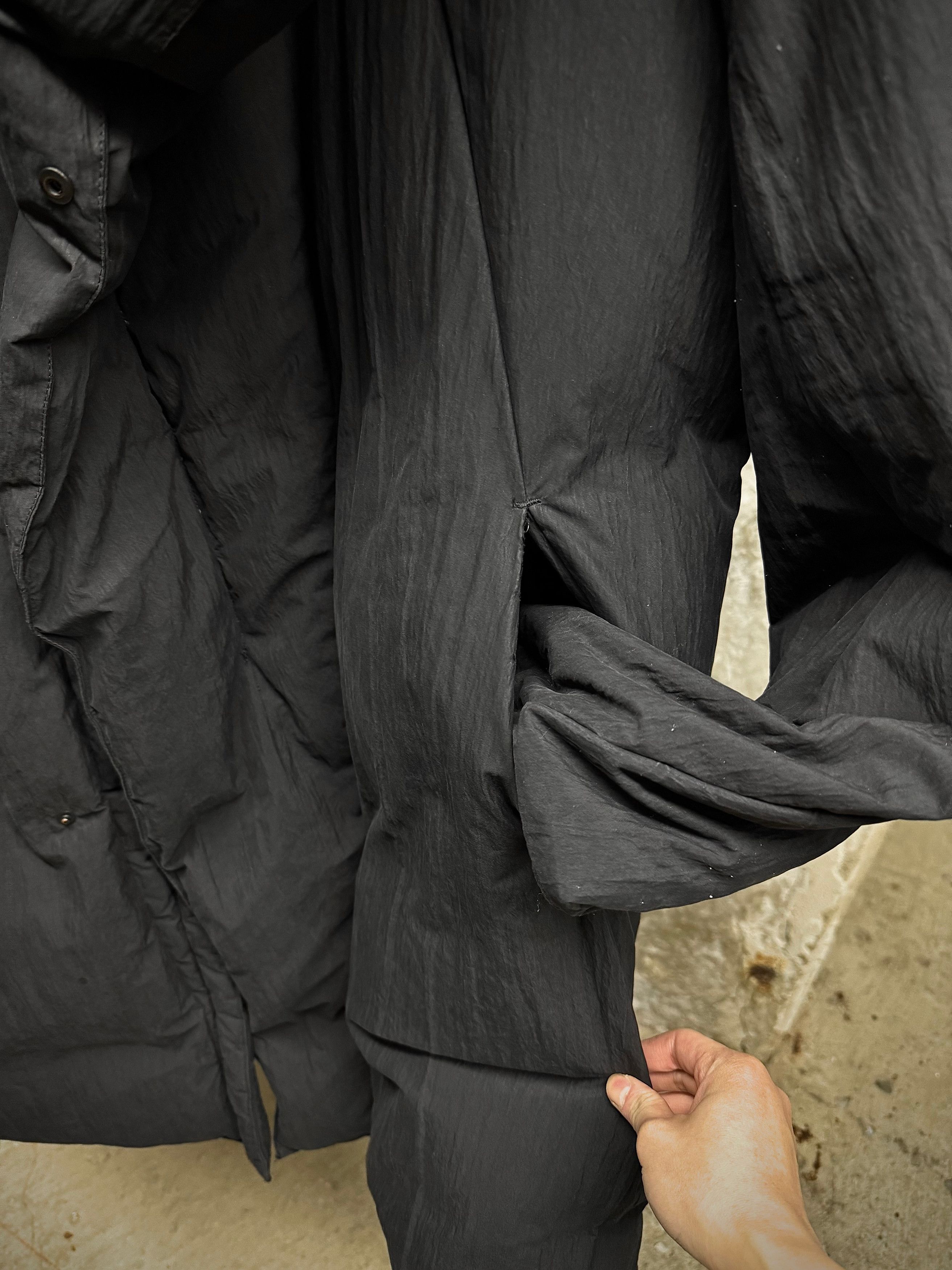 Julius Julius_7 Glitch Hooded Nylon Down Puffer Jacket Size US L / EU 52-54 / 3 - 4 Thumbnail