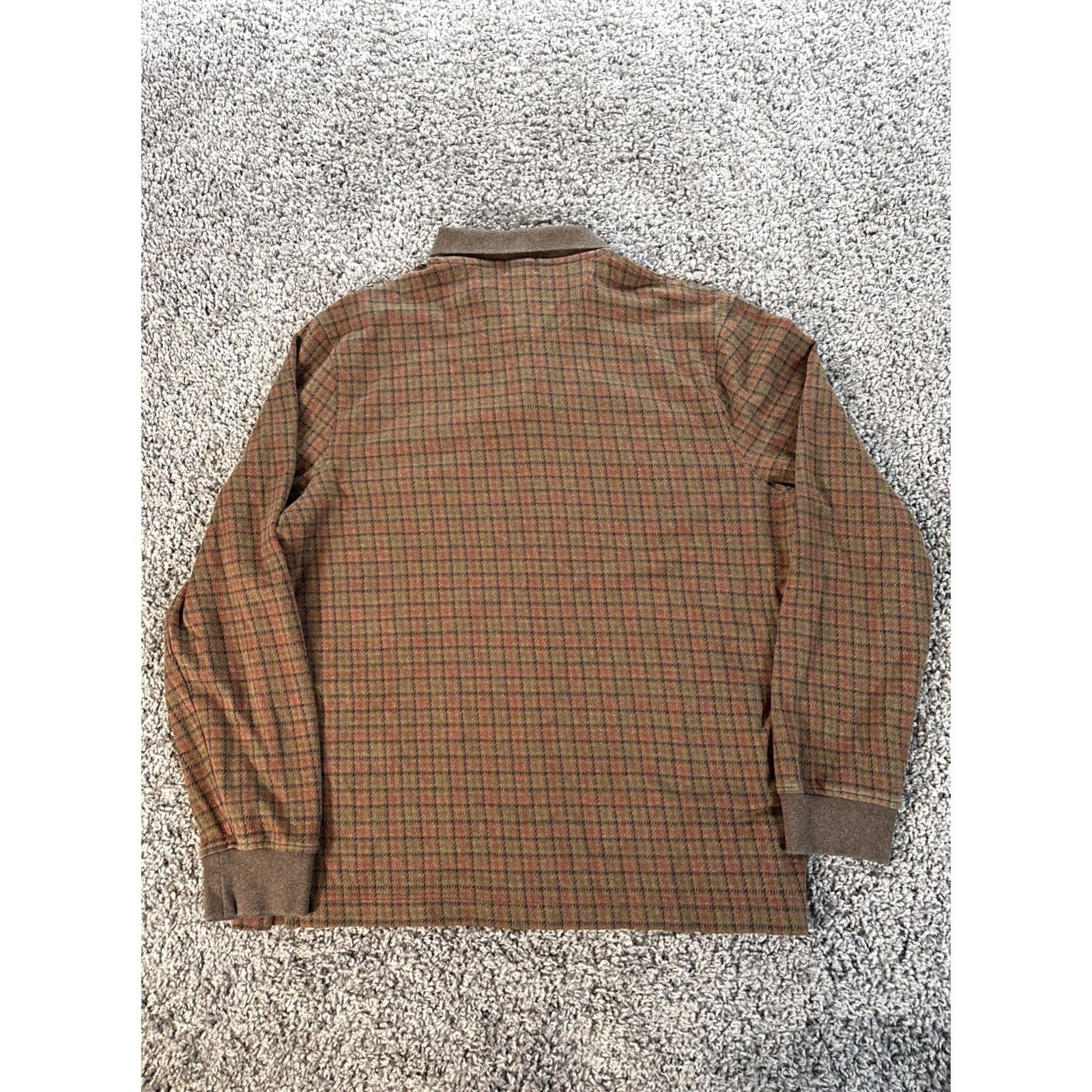 J.Crew VINTAGE J.CREW Shirt Mens XL Henley Pullover Plaid Oarsman USA 90s Classic Preppy Heavyweight Thermal Size US XL / EU 56 / 4 - 5 Thumbnail