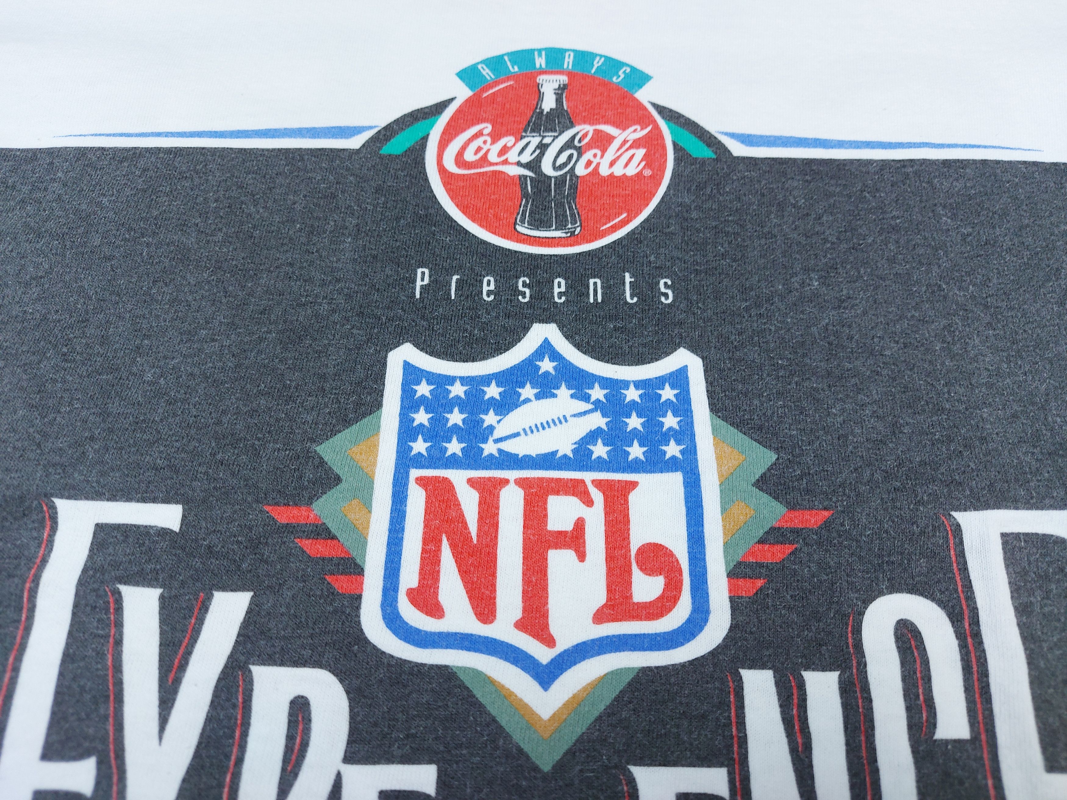 Coca Cola × NFL × Vintage Vintage 90s NFL Experience Arizona Coca-Cola Staff TEE Size US L / EU 52-54 / 3 - 7 Thumbnail