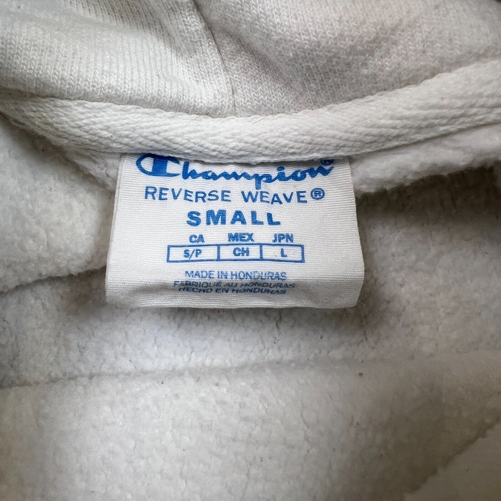Champion × Vintage Champion Reverse Weave Hoodie Small C Logo Pullover Hooded Size US S / EU 44-46 / 1 - 8 Thumbnail