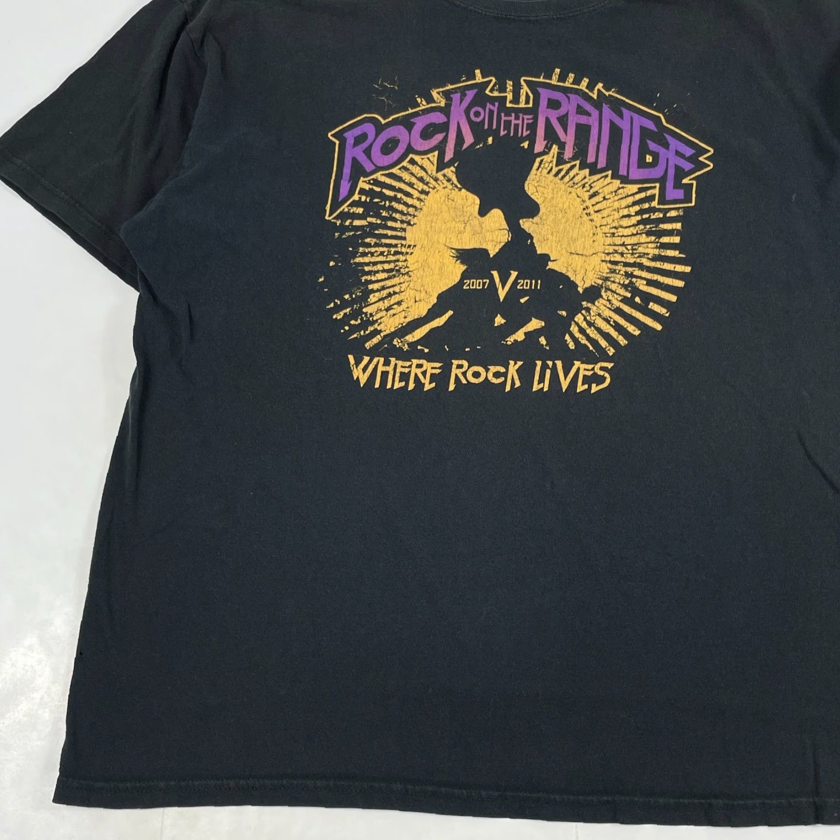 Anvil Rock on the Range Shirt Mens XL Black Band Tour Concert Korn Staind Y2K Rock Grunge T-Shirt Nike? Size US XL / EU 56 / 4 - 5 Thumbnail