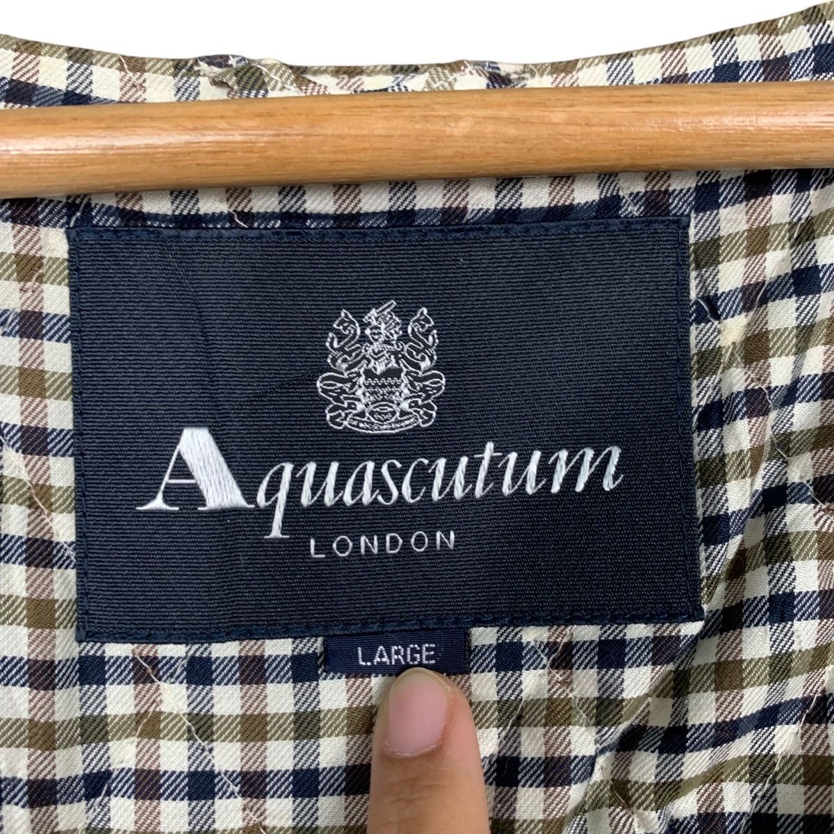 Aquascutum AQUASCUTUM Made in Japan Wool Button Vest #2074-C90 Size US L / EU 52-54 / 3 - 14 Thumbnail