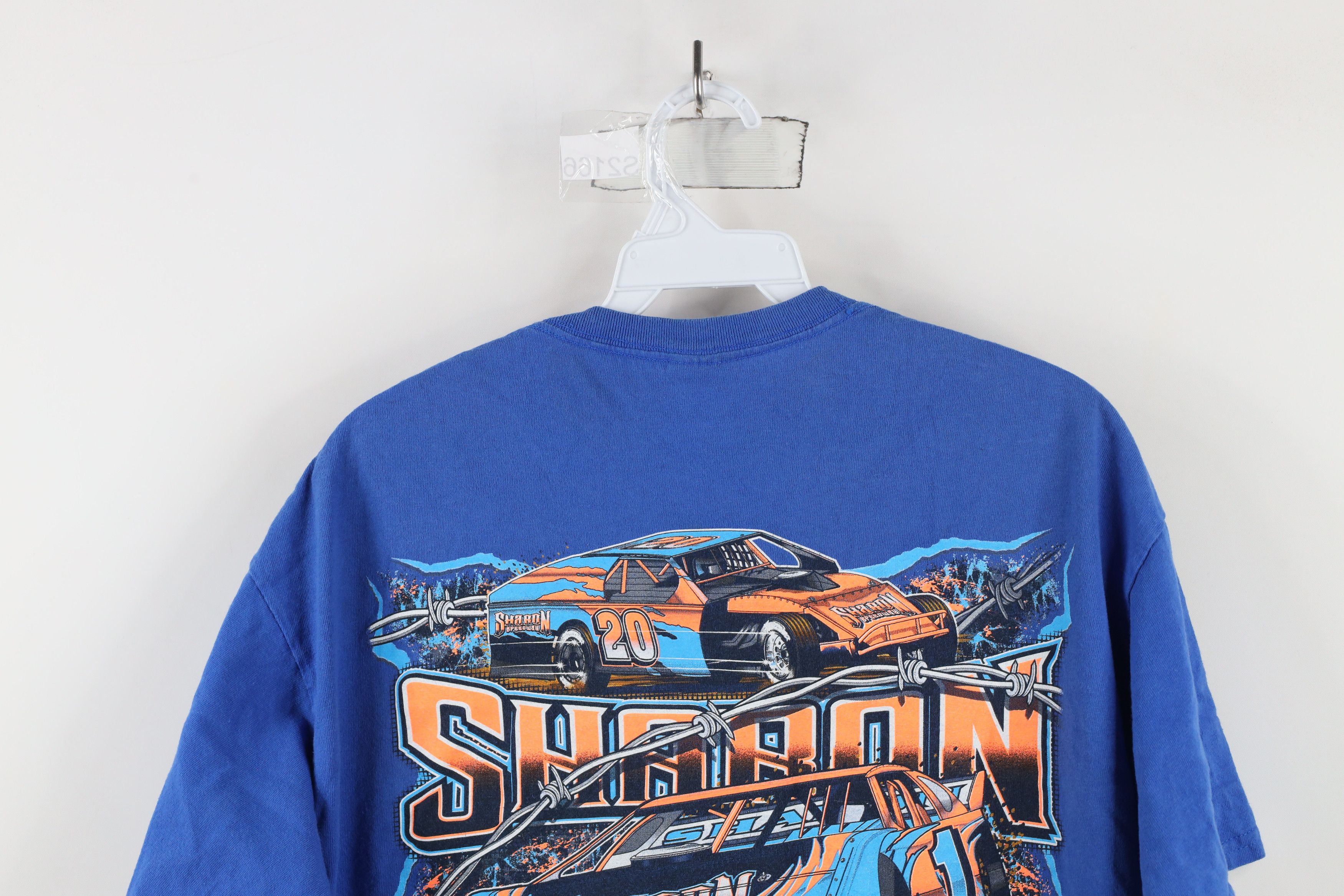 Vintage Vintage Y2K Streetwear Wire Sharon Speedway Racing T-Shirt Size US L / EU 52-54 / 3 - 12 Thumbnail