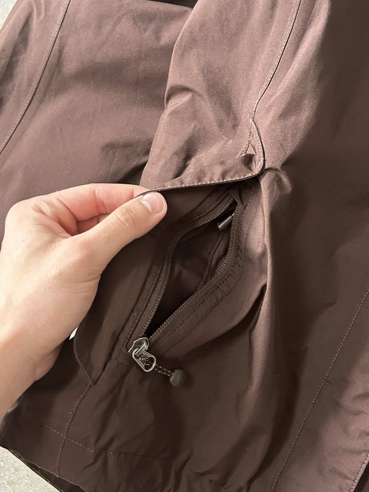 Goretex Vintage 90s The North Face Goretex Jacket TNF Brown Size S / US 4 / IT 40 - 10 Thumbnail