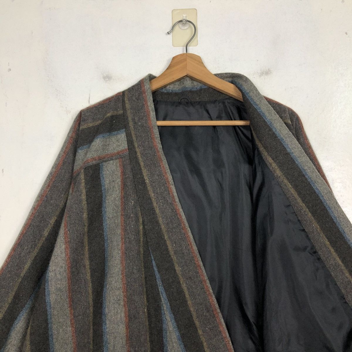 Issey Miyake 💥VINTAGE BOMBER CARDIGAN JACKET STRIPED JAPAN Size US M / EU 48-50 / 2 - 14 Thumbnail