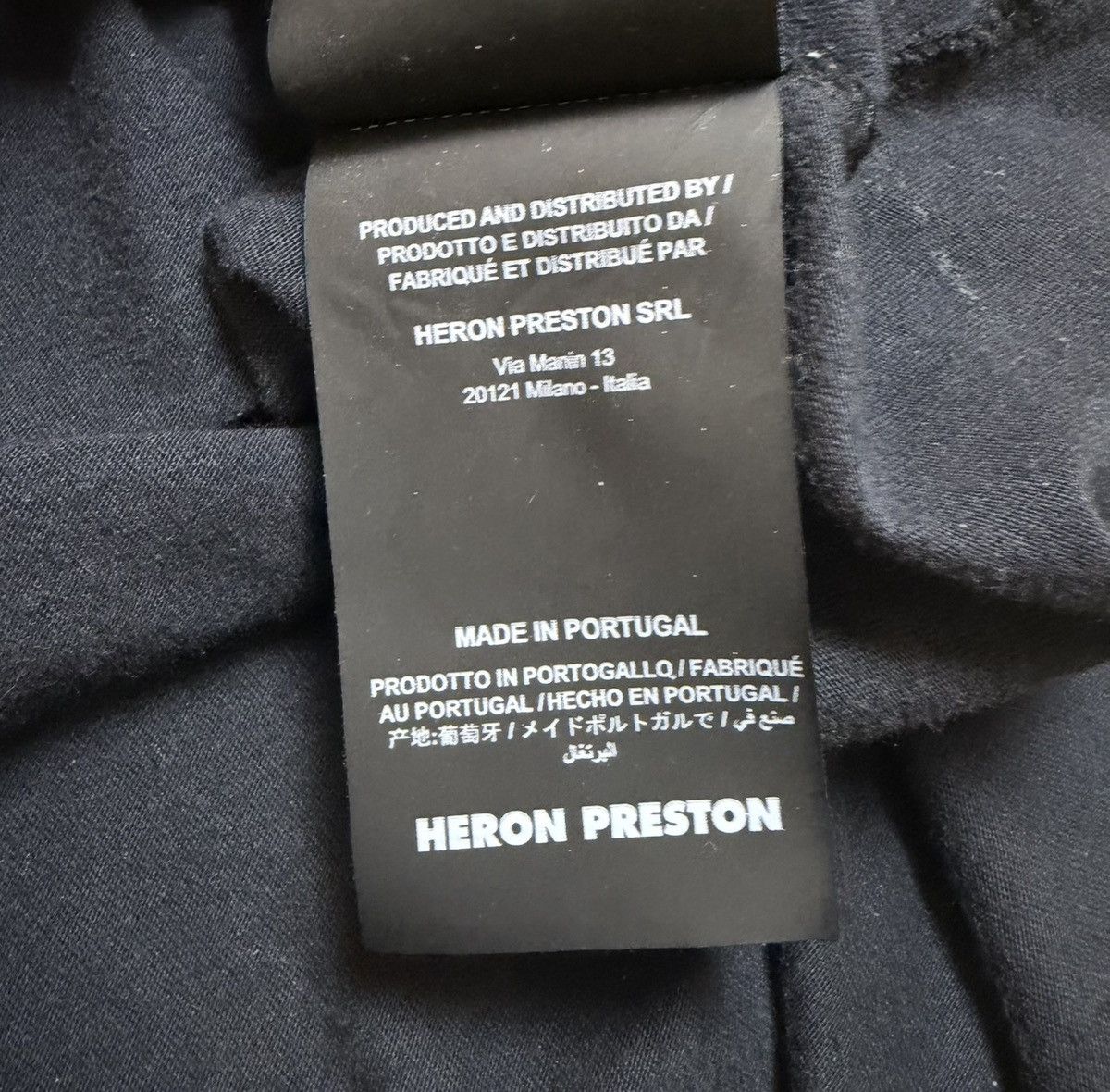 Heron Preston Heron Preston Logo T-Shirt Size US L / EU 52-54 / 3 - 6 Thumbnail
