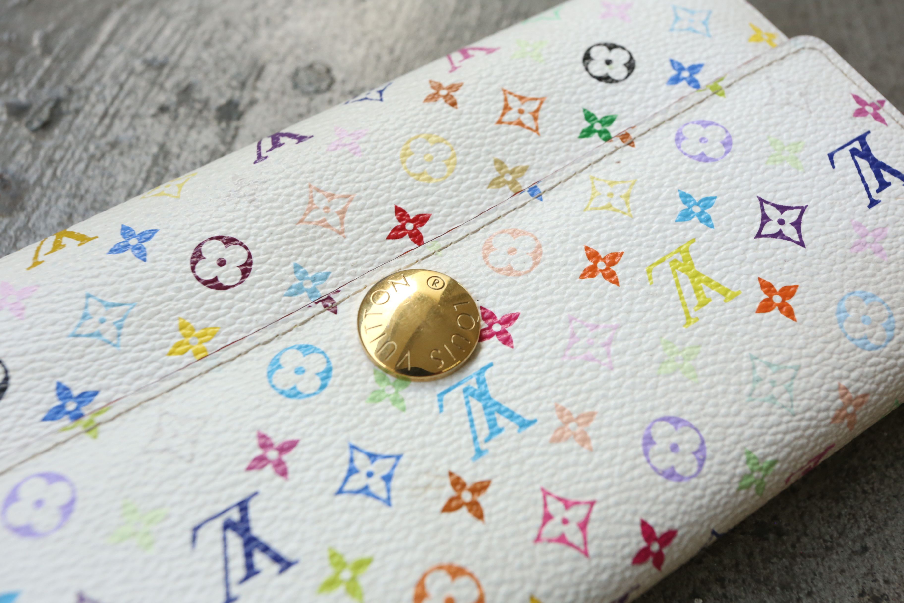 Louis Vuitton × Takashi Murakami Louis Vuitton - Takashi Murakami - 2008 - Sarah Wallet Size ONE SIZE - 3 Thumbnail