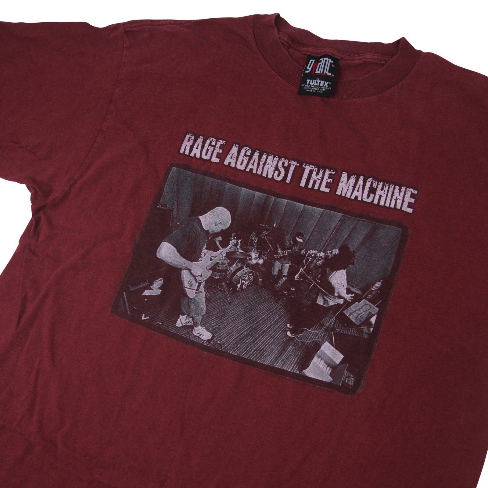 Vintage Vintage 1997 Rage Against the Machine Tour Shirt Size US XL / EU 56 / 4 - 2 Preview