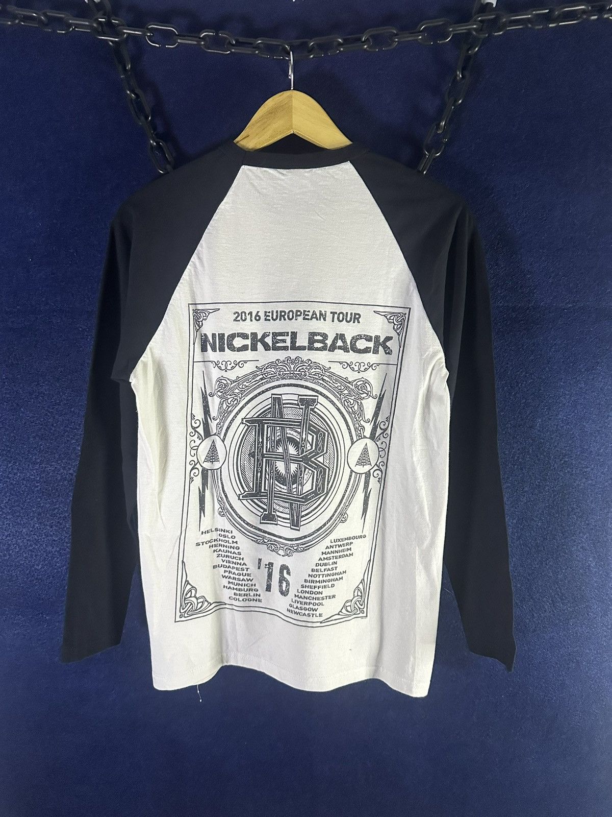 Band Tees Nickelback Official European Tour 2016 Band Longsleeve Tees Size US M / EU 48-50 / 2 - 6 Thumbnail