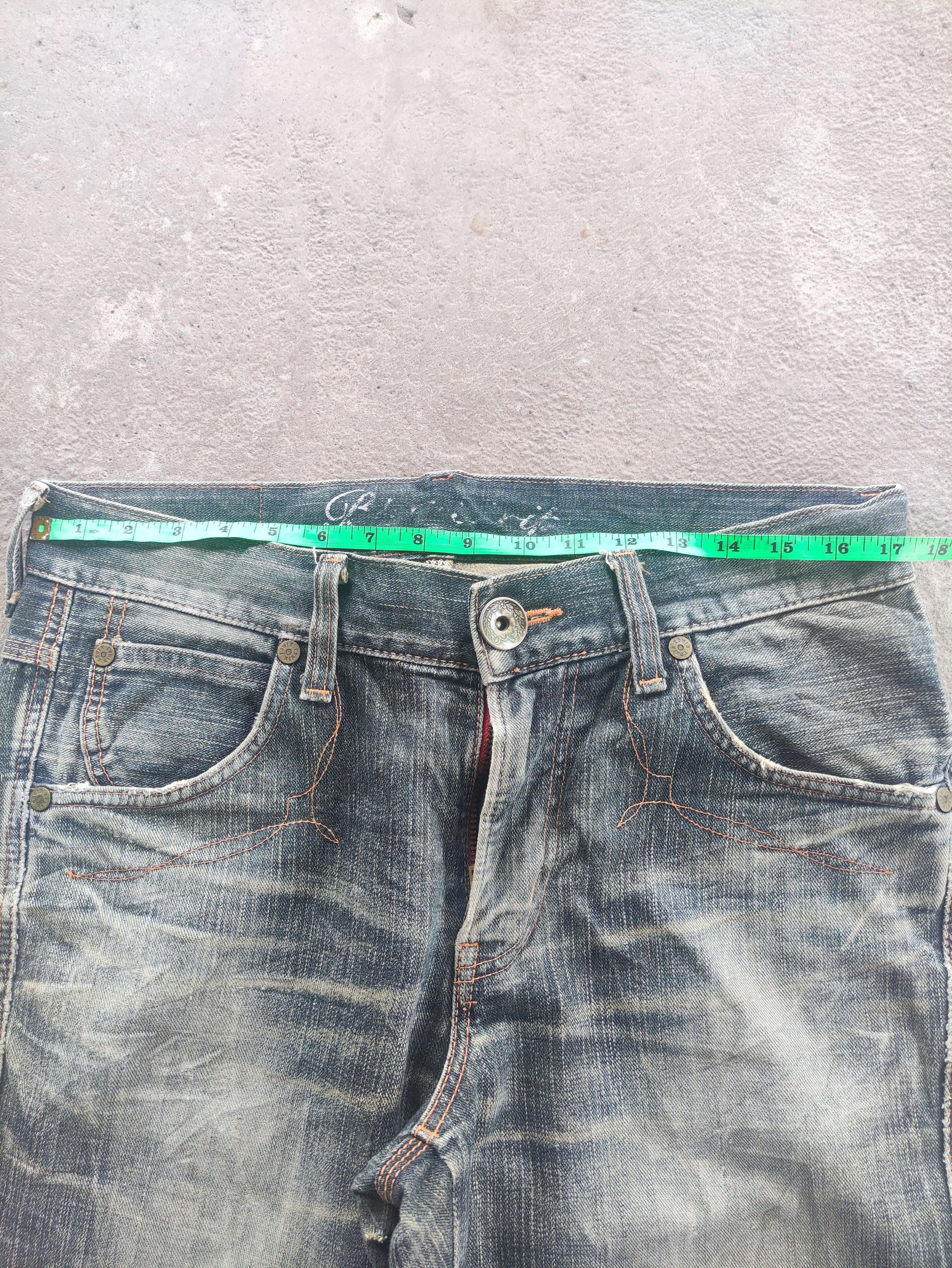 Edwin Vintage Edwin Baggy Distress Faded Denim Pants Size US 36 / EU 52 - 6 Thumbnail