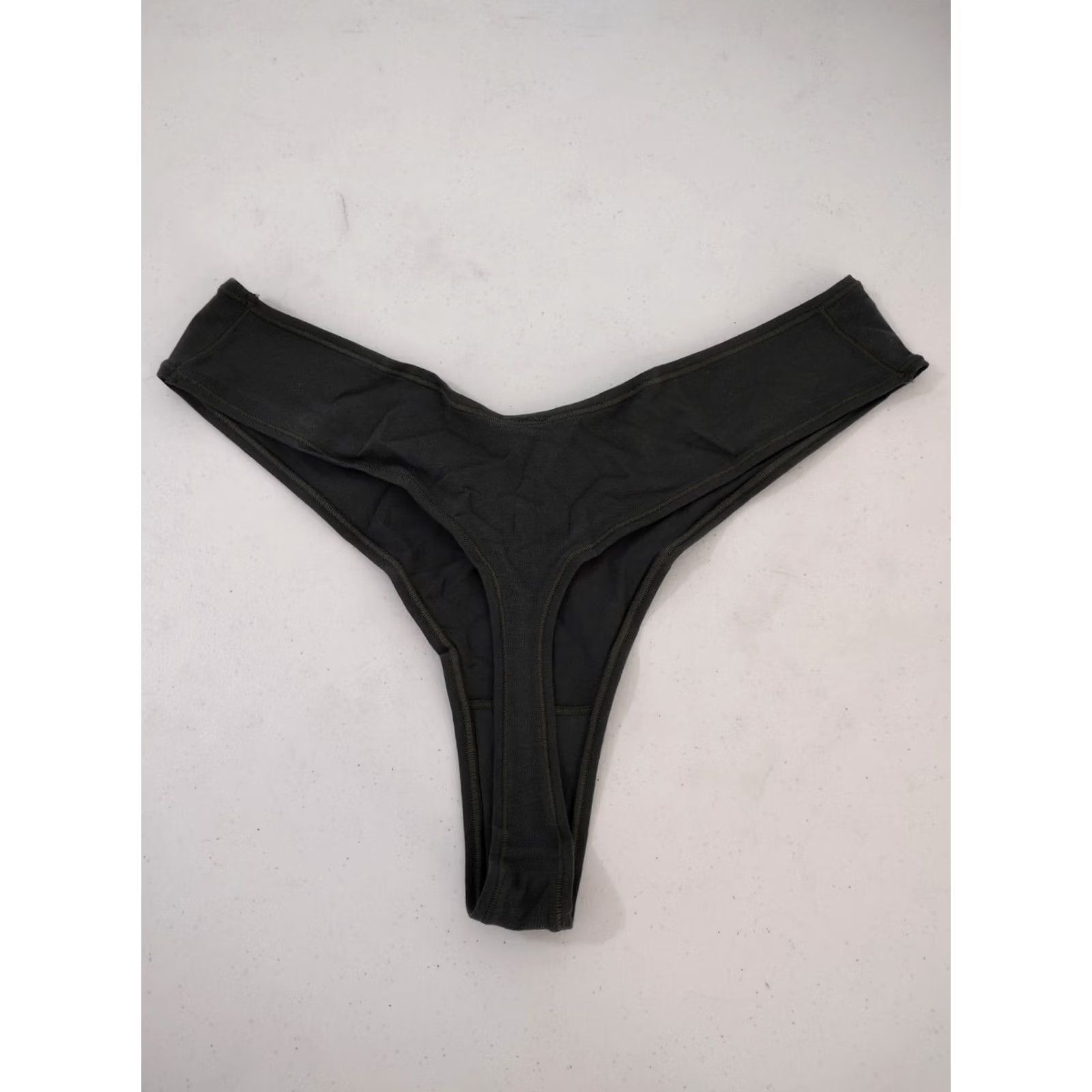 SKIMS Skims Women's Cotton Jersey Dipped Thong Color Deep Sea Size 4X PN-DTH-0271 Size XXL / US 16-18 / IT 52-54 - 2 Thumbnail