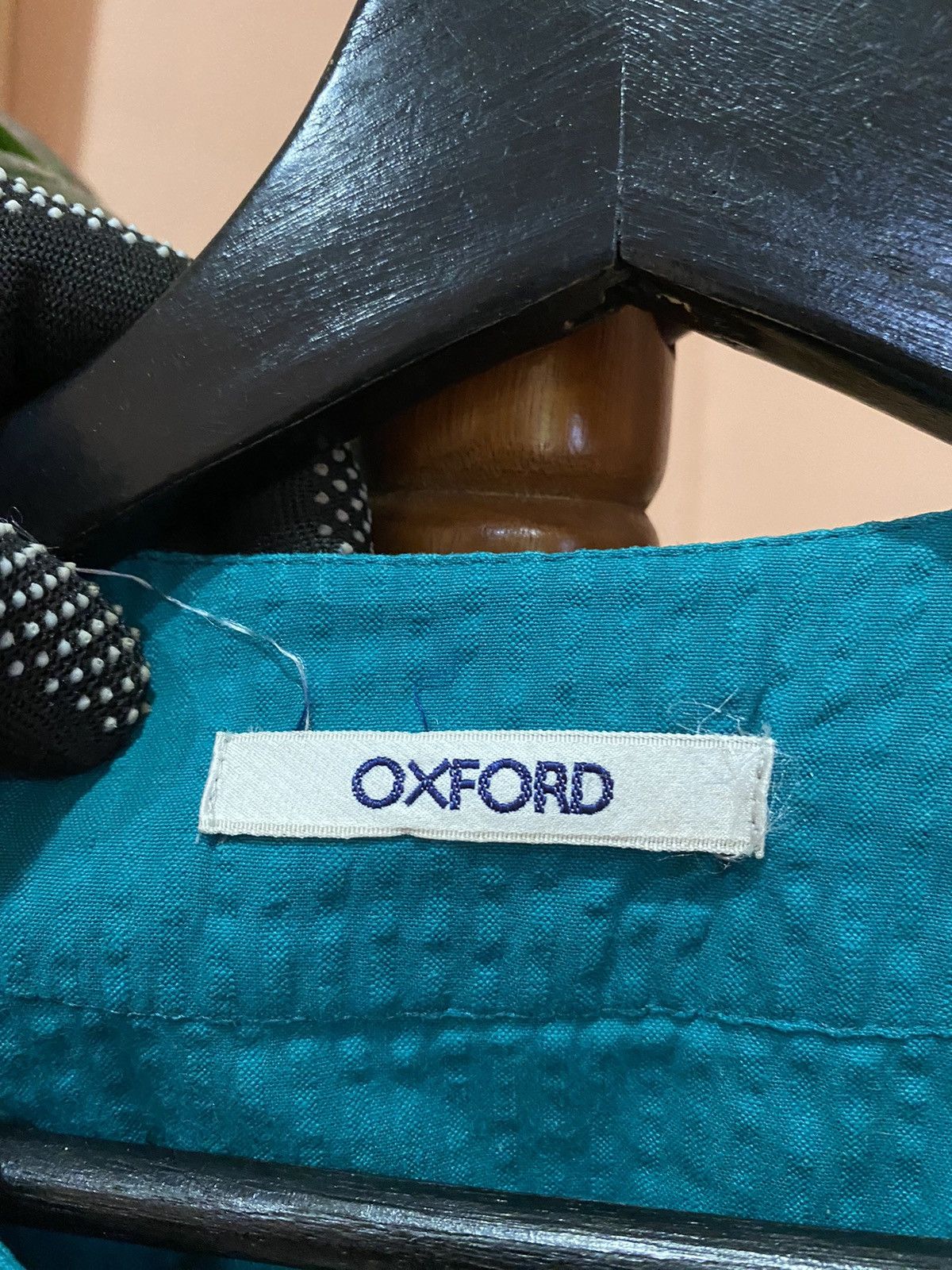 Other Oxford Sports 1985 Teal Cotton Jacket - Retro Sportswear Size US M / EU 48-50 / 2 - 4 Thumbnail