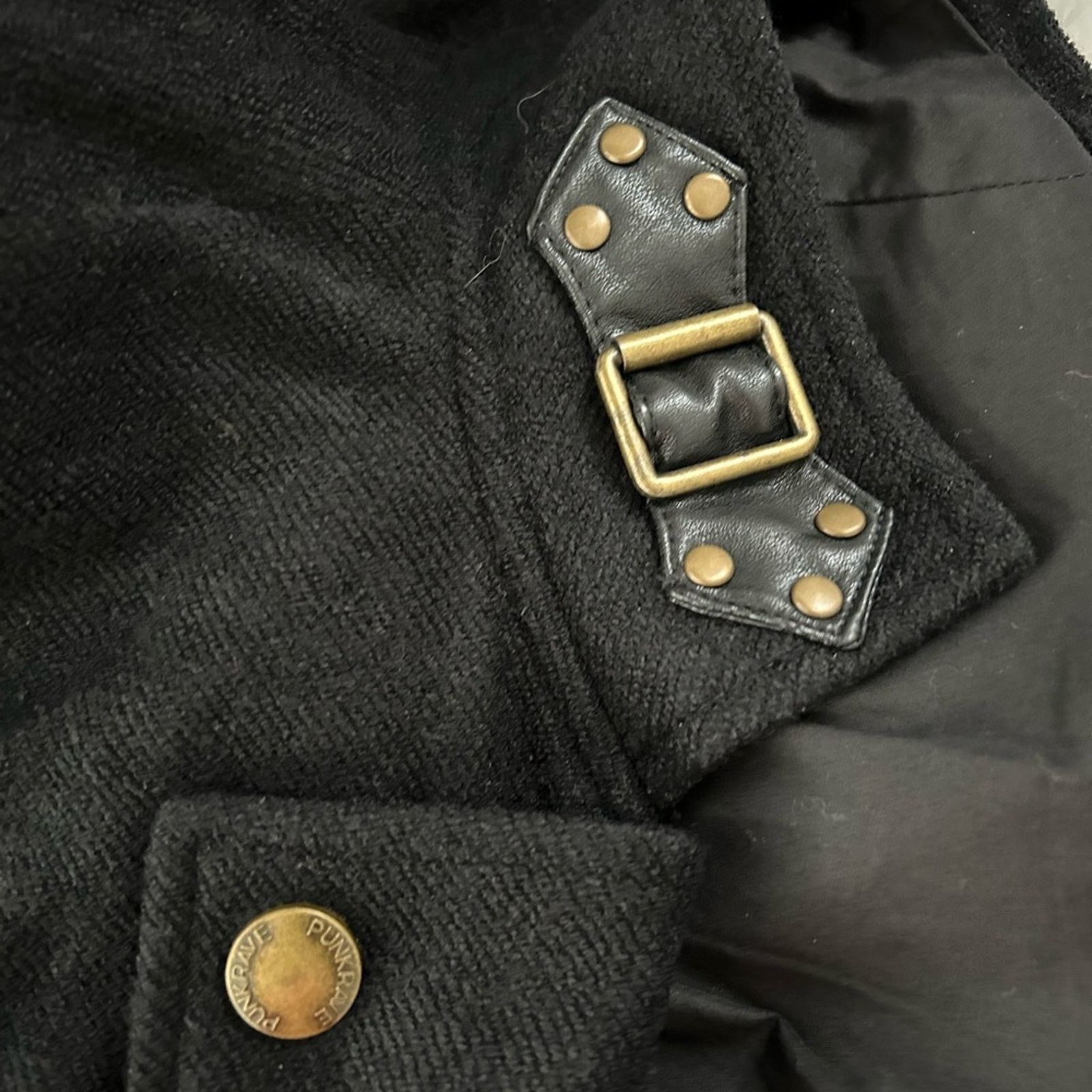 Other Punk Rave steampunk swallow tail leather trim unisex jacket Size US M / EU 48-50 / 2 - 7 Thumbnail