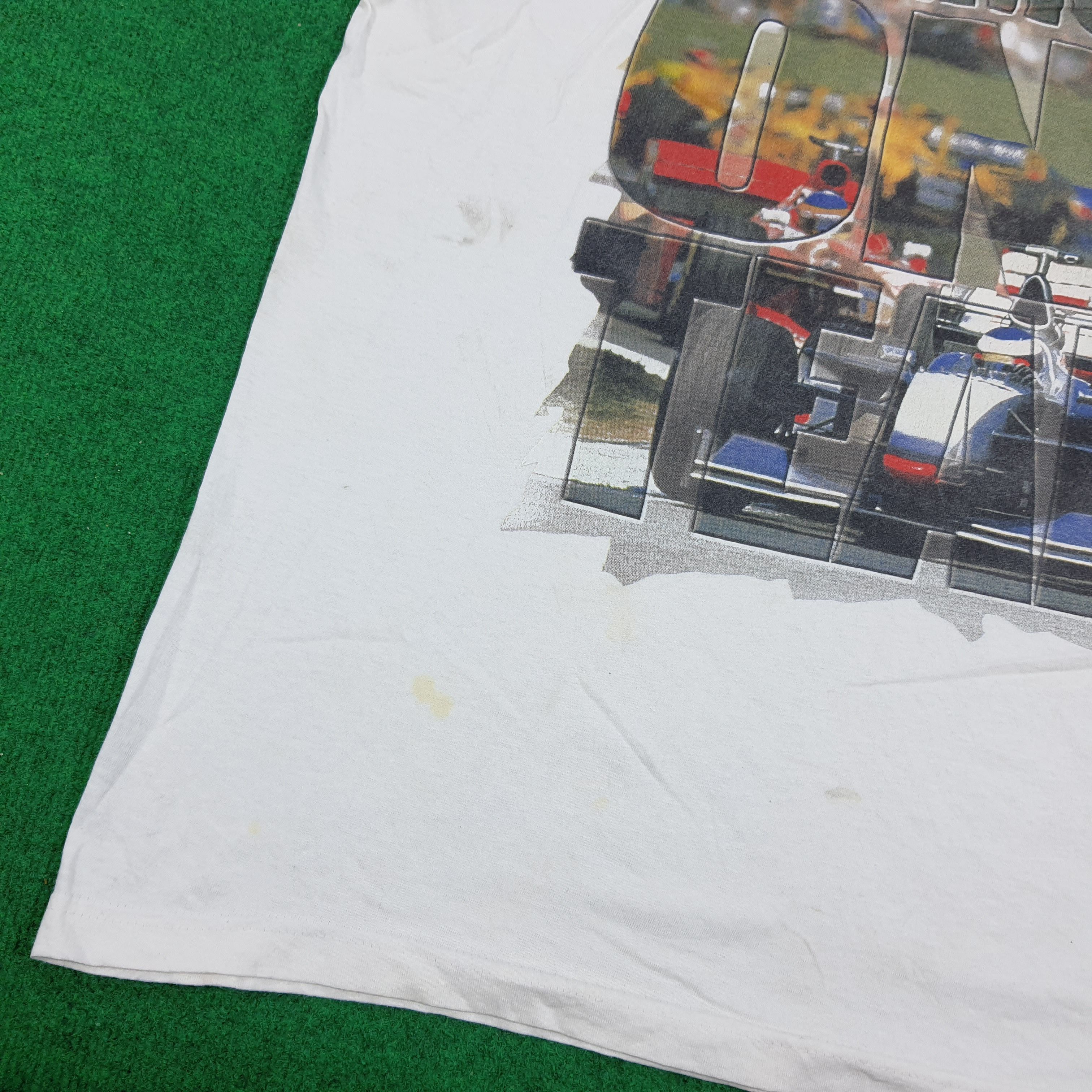 Vintage Vintage Sparco Formula One F1 Motorsports Racing Tshirt Size US XXL / EU 58 / 5 - 7 Thumbnail
