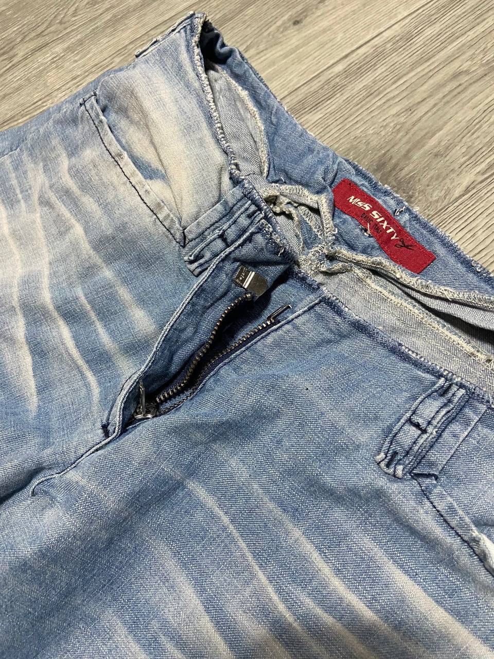 Miss Sixty Miss Sixty Flared denim Y2K style low-rise flare jeans Size 29" - 4 Thumbnail