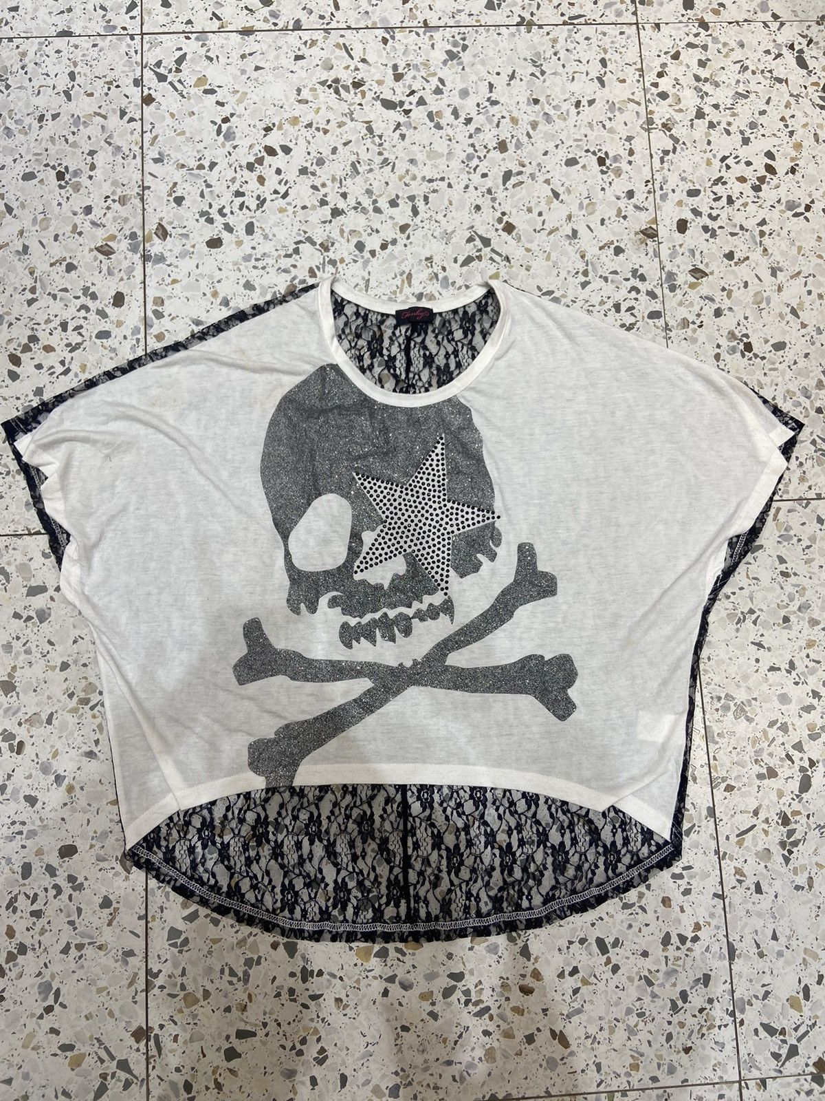 14th Addiction × If Six Was Nine × Japanese Brand 2000s blouses fungky skulls ifsixwasnine style Size M / US 6-8 / IT 42-44 - 2 Thumbnail