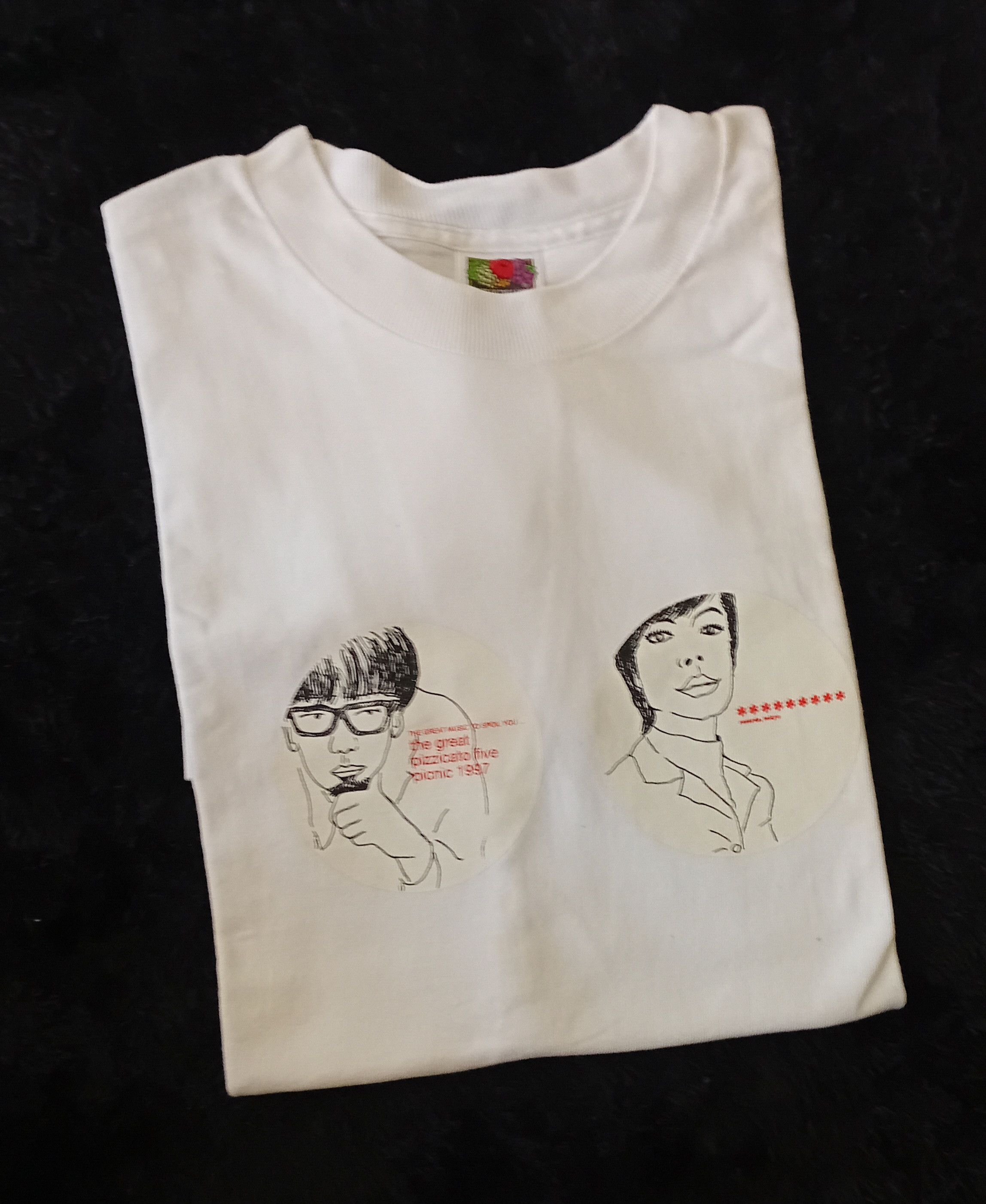 Band Tees × Vintage Vintage Pizzicato Five The Great Picnic Tour Shirt Size US L / EU 52-54 / 3 - 1 Thumbnail